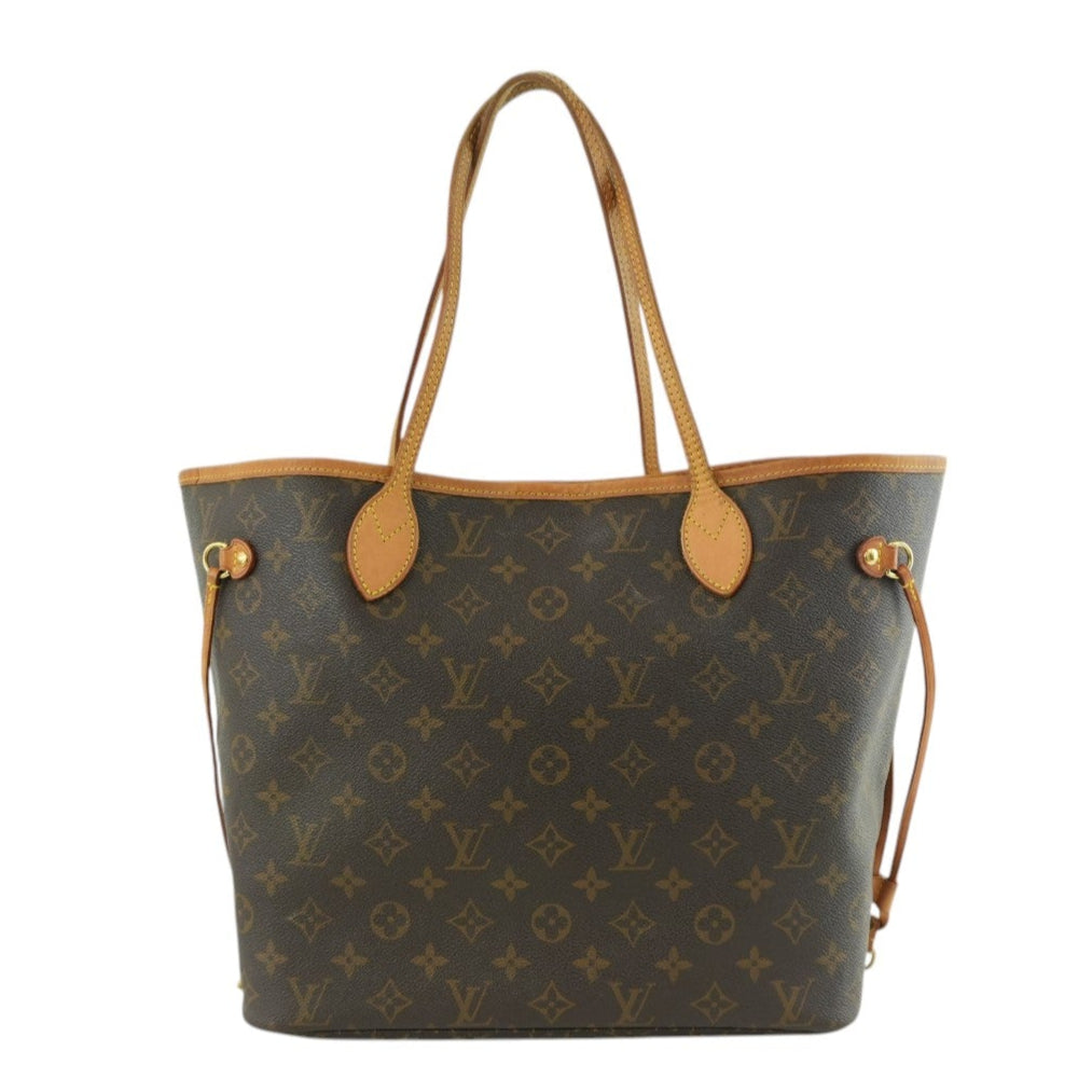 Louis Vuitton Neverfull MM Shoulder Tote Bag Used