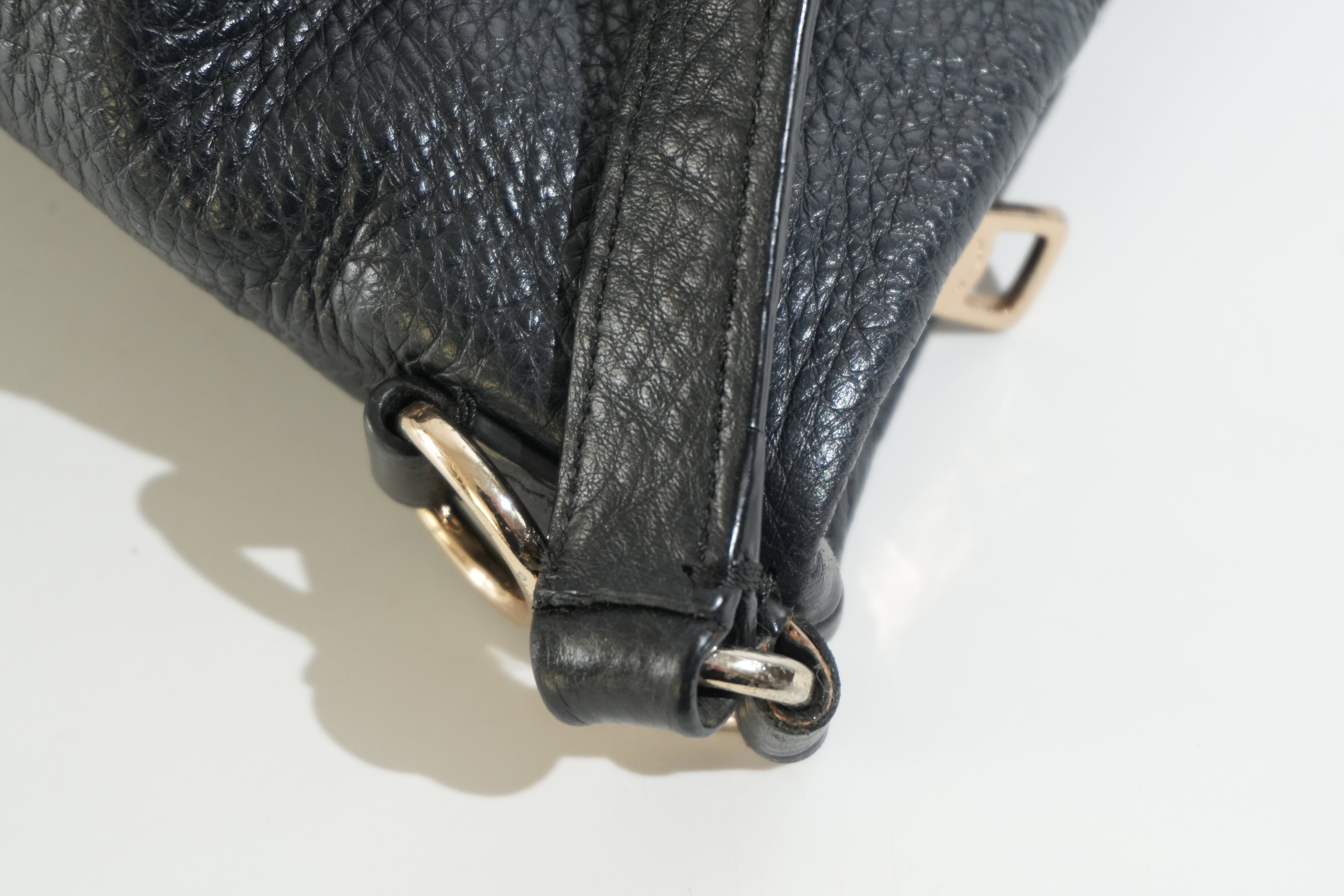 Pre-owned Coach Shoulder Tote Bag Black