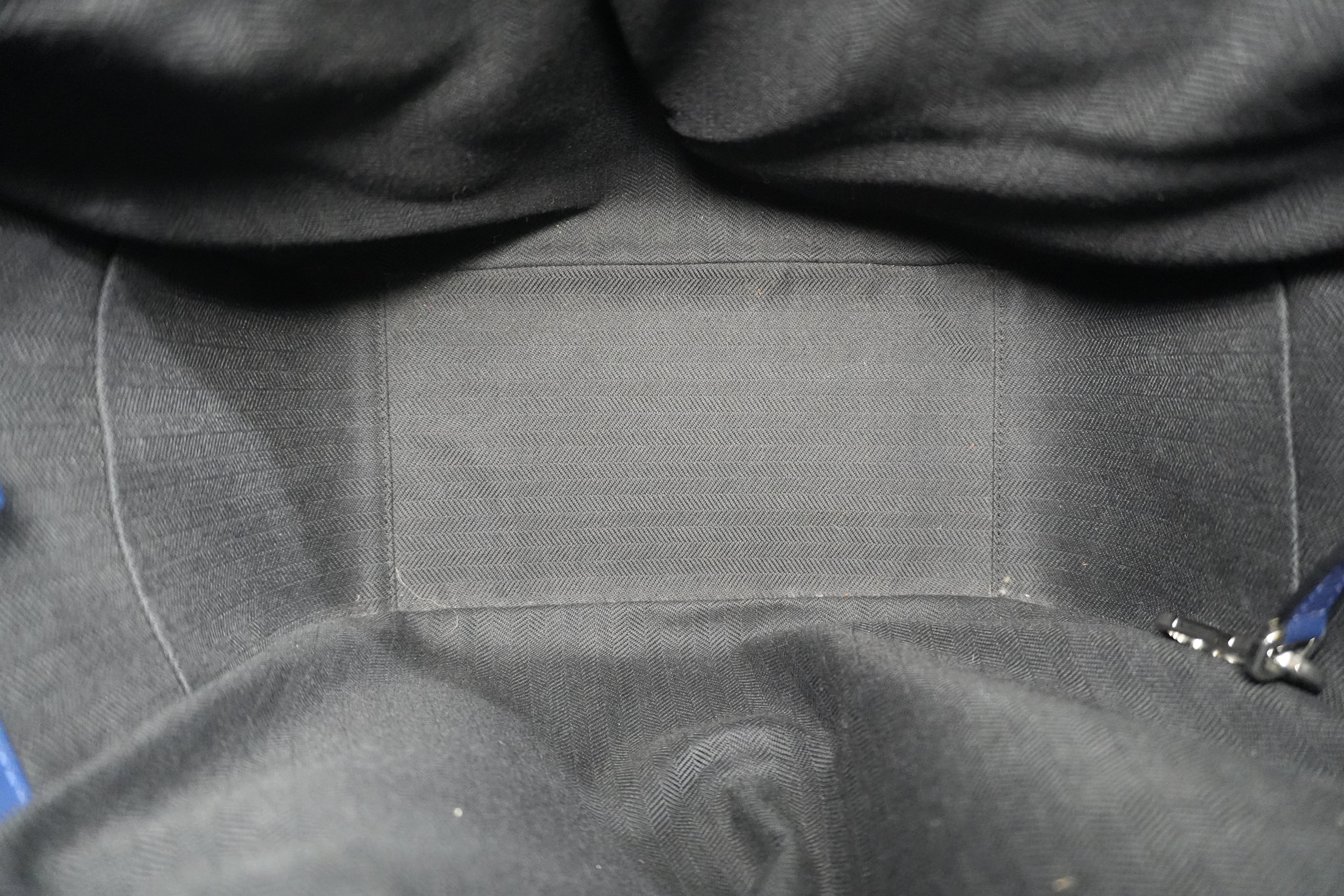 Pre-owned Loewe Hammock Shoulder Bag Navy Blue