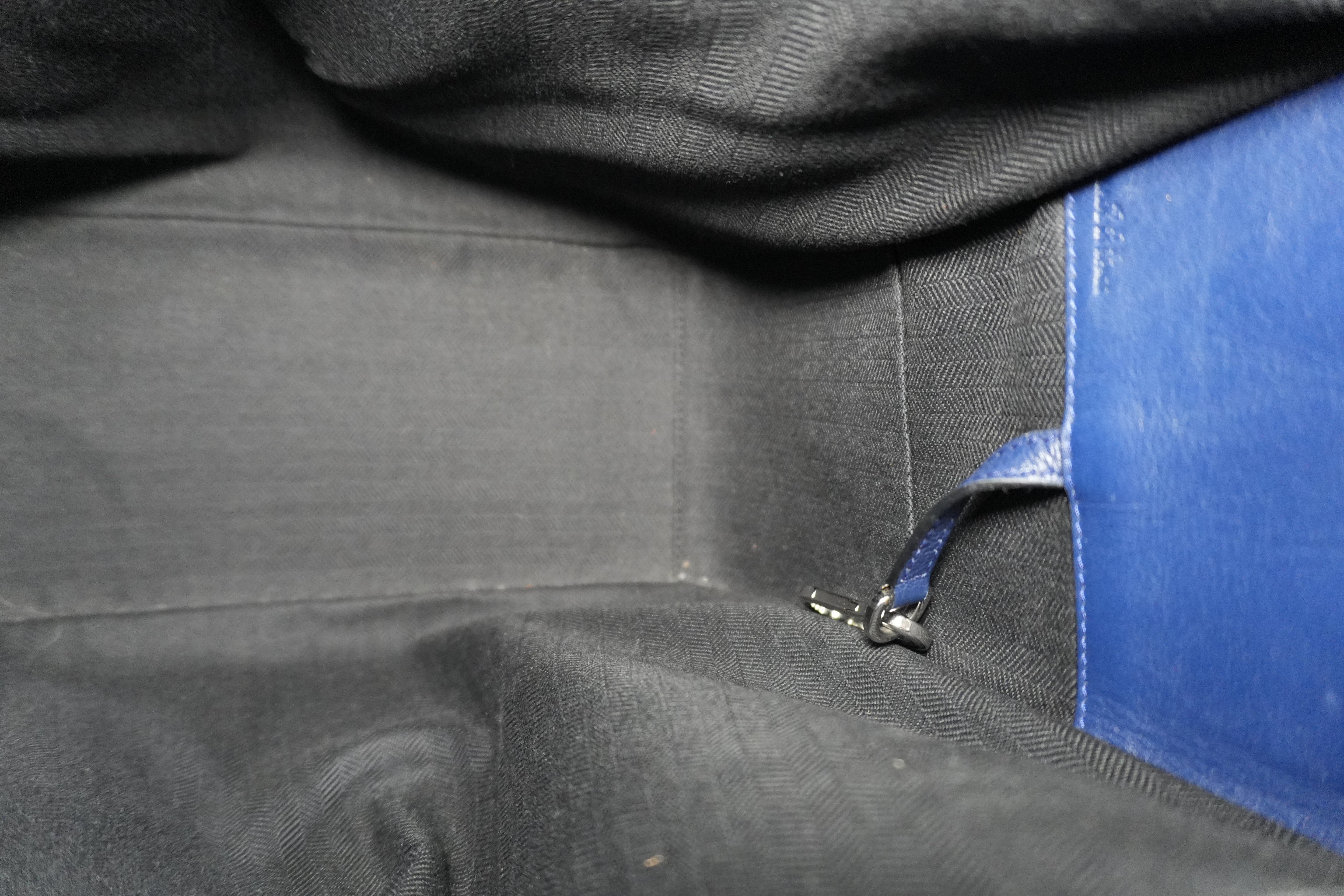 Pre-owned Loewe Hammock Shoulder Bag Navy Blue