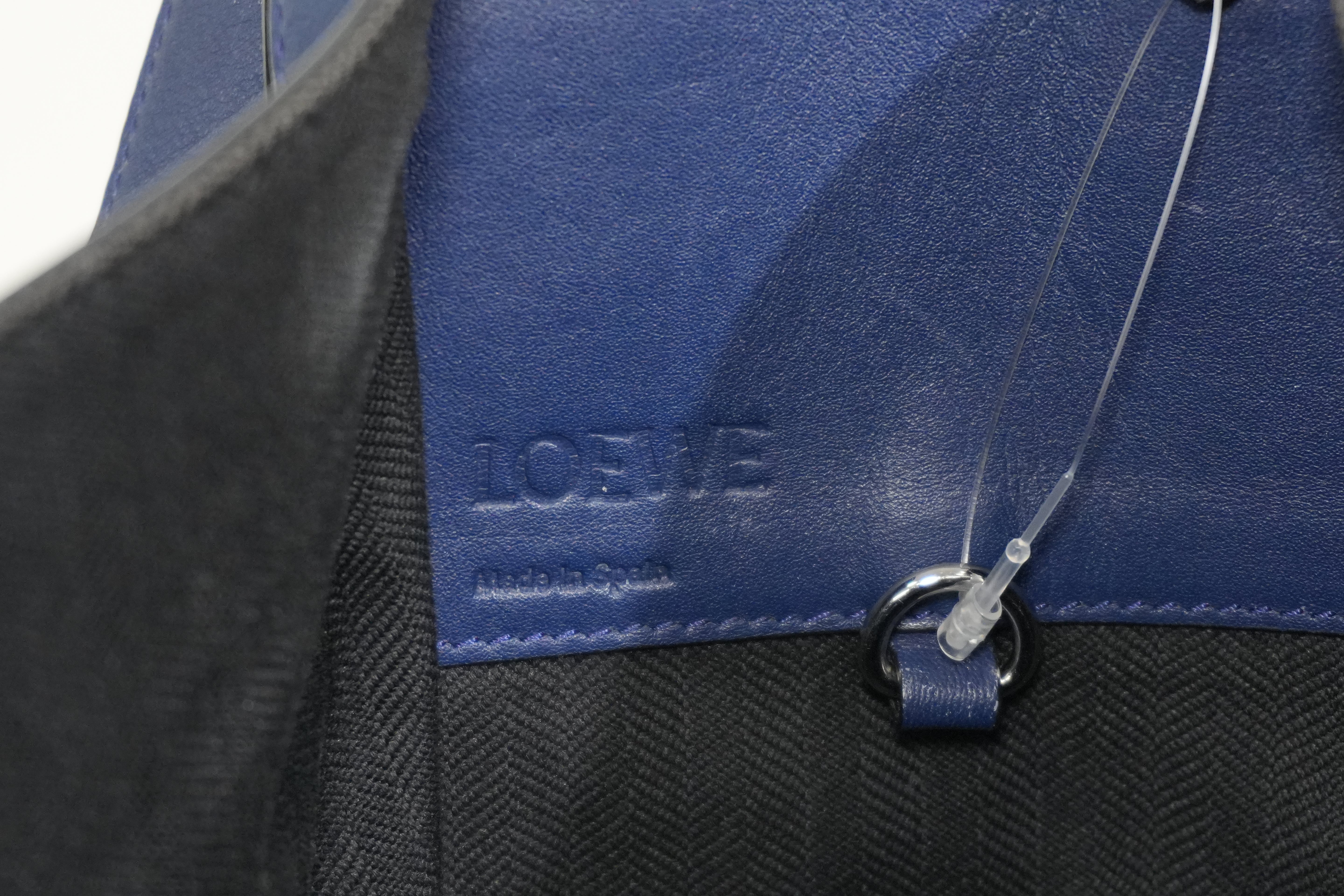 Pre-owned Loewe Hammock Shoulder Bag Navy Blue