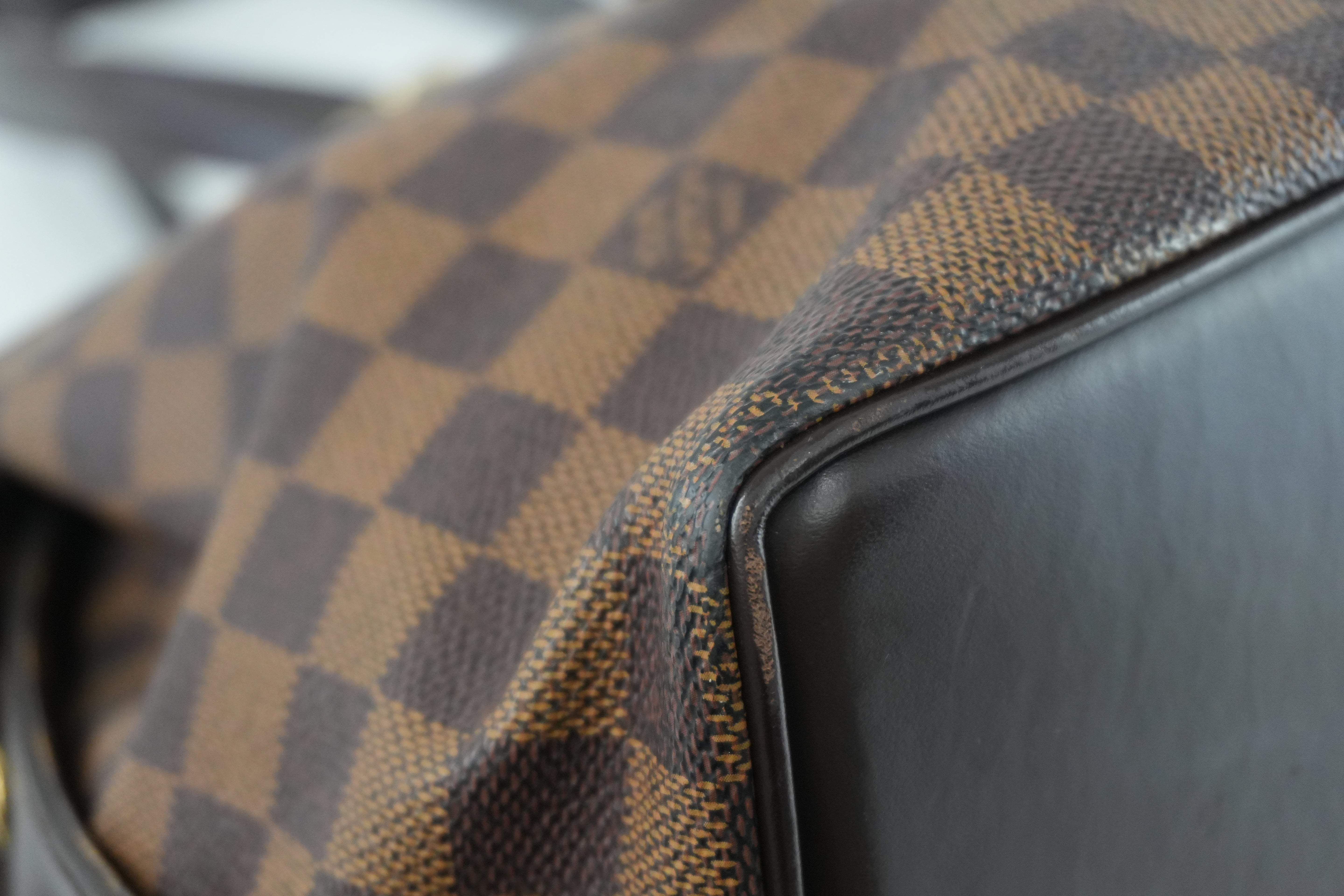 Louis Vuitton Damier Ebene Chelsea Tote Bag Used