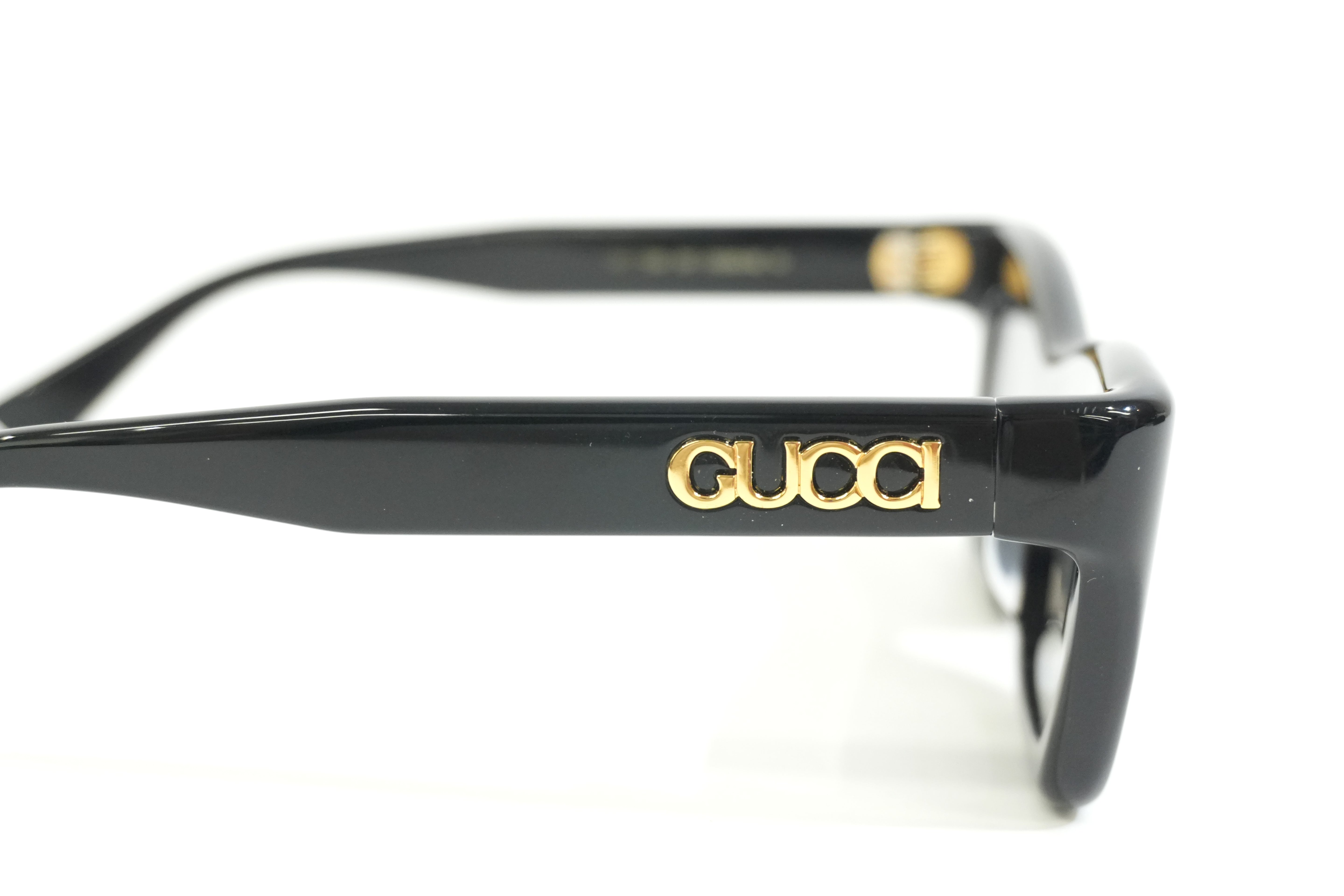 Pre-owned Gucci Cat Eye Sunglasses Black