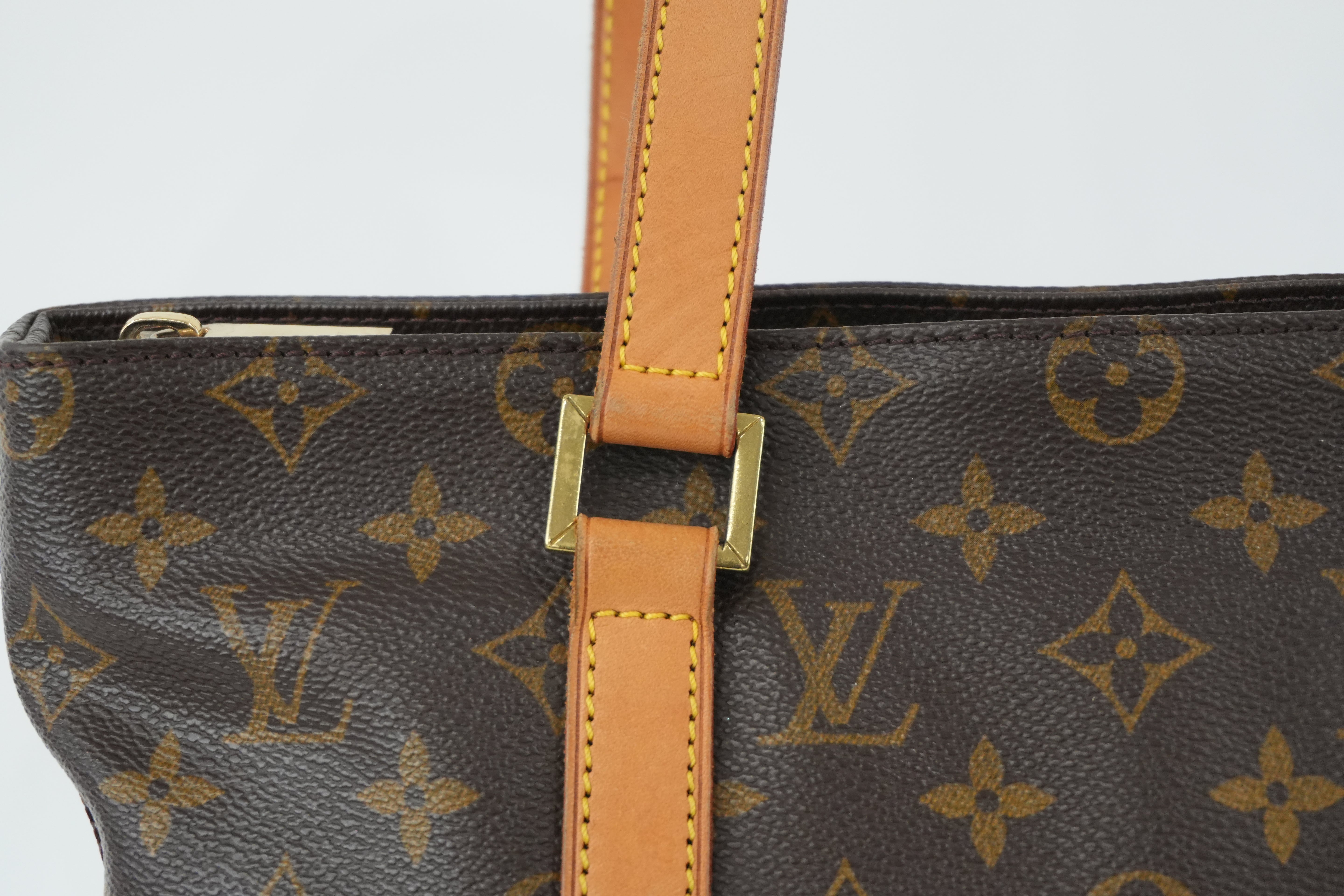 Louis Vuitton Monogram Cabas Piano Tote Bag Used