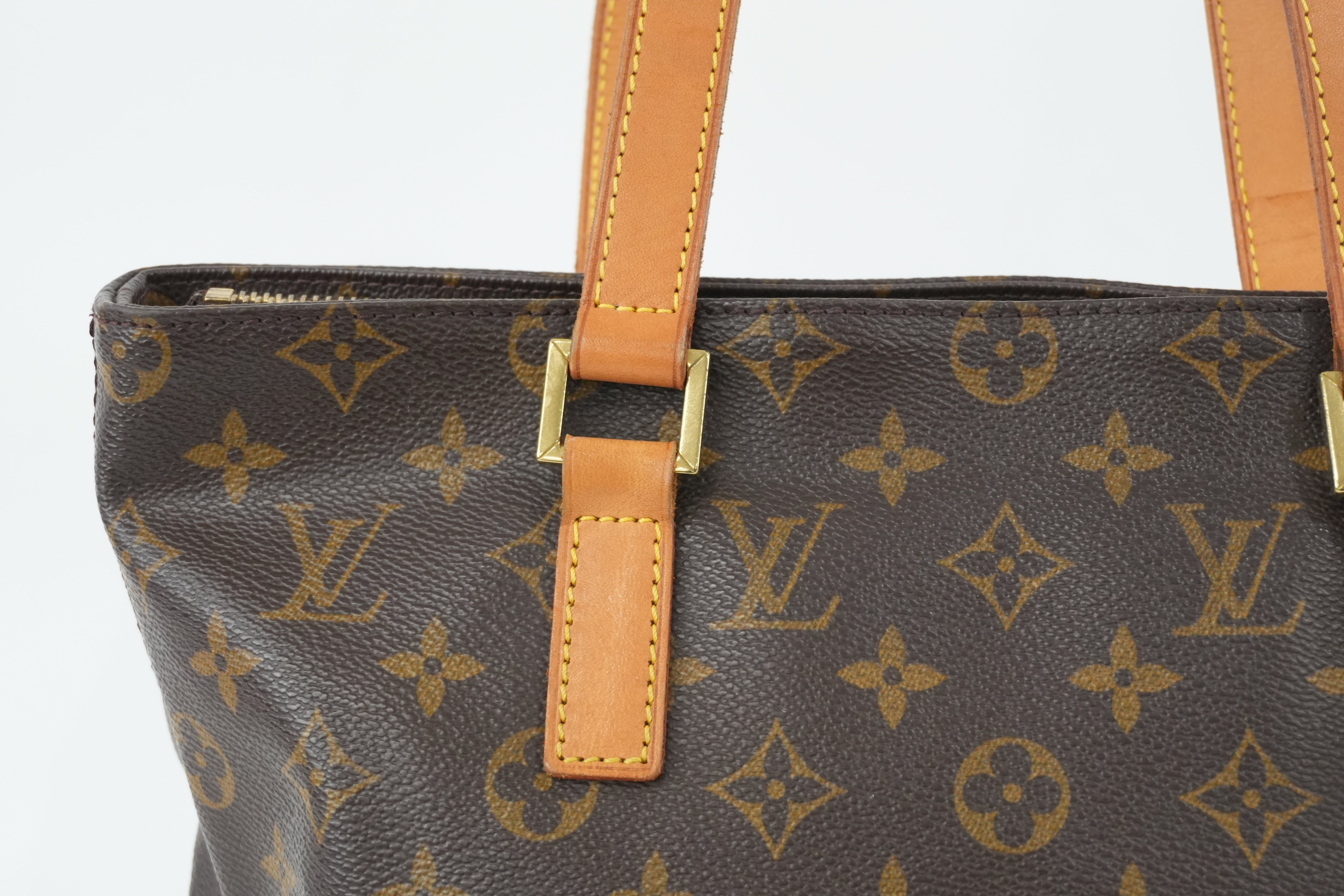 Louis Vuitton Monogram Cabas Piano Tote Bag Used