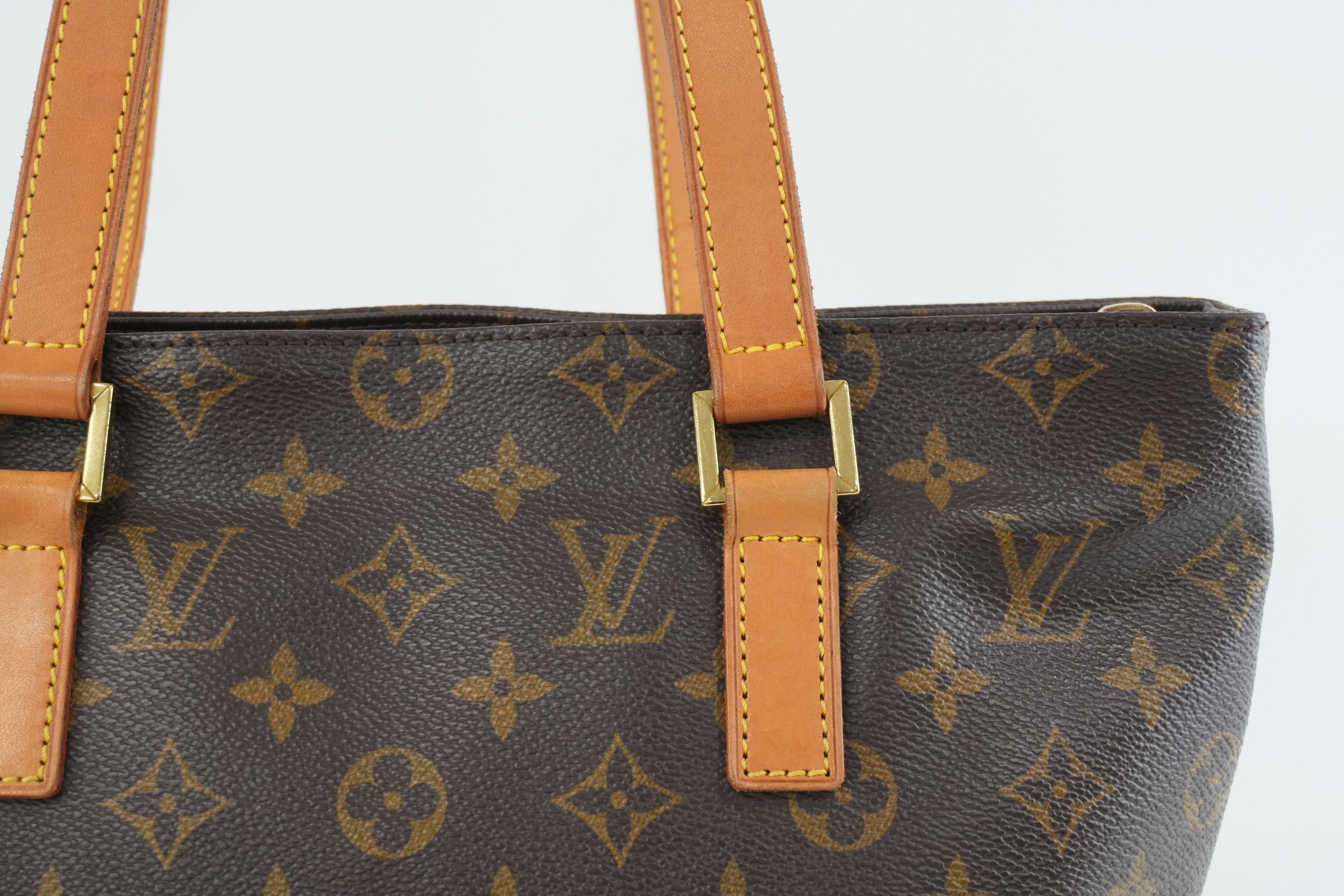 Louis Vuitton Monogram Cabas Piano Tote Bag Used