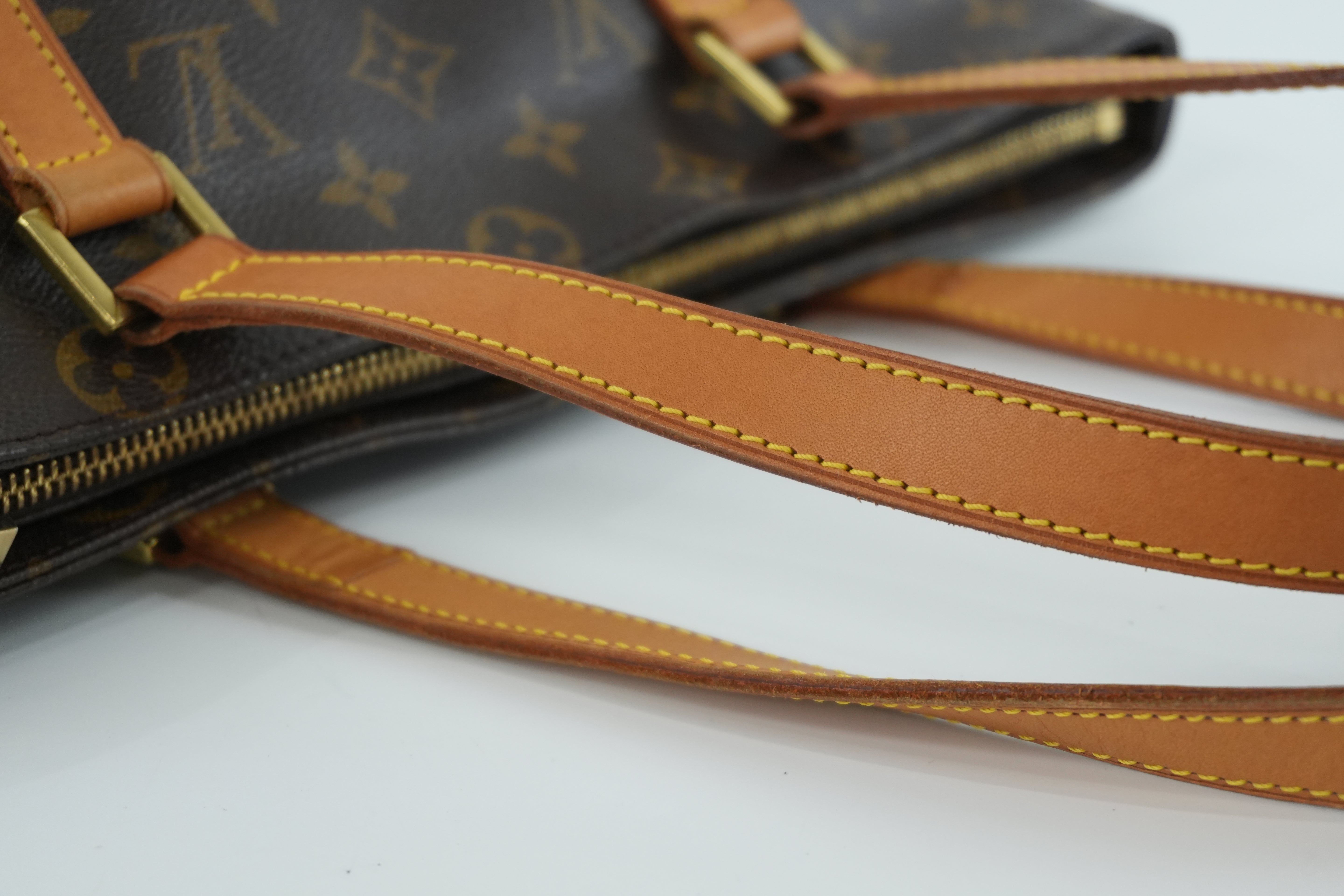 Louis Vuitton Monogram Cabas Piano Tote Bag Used