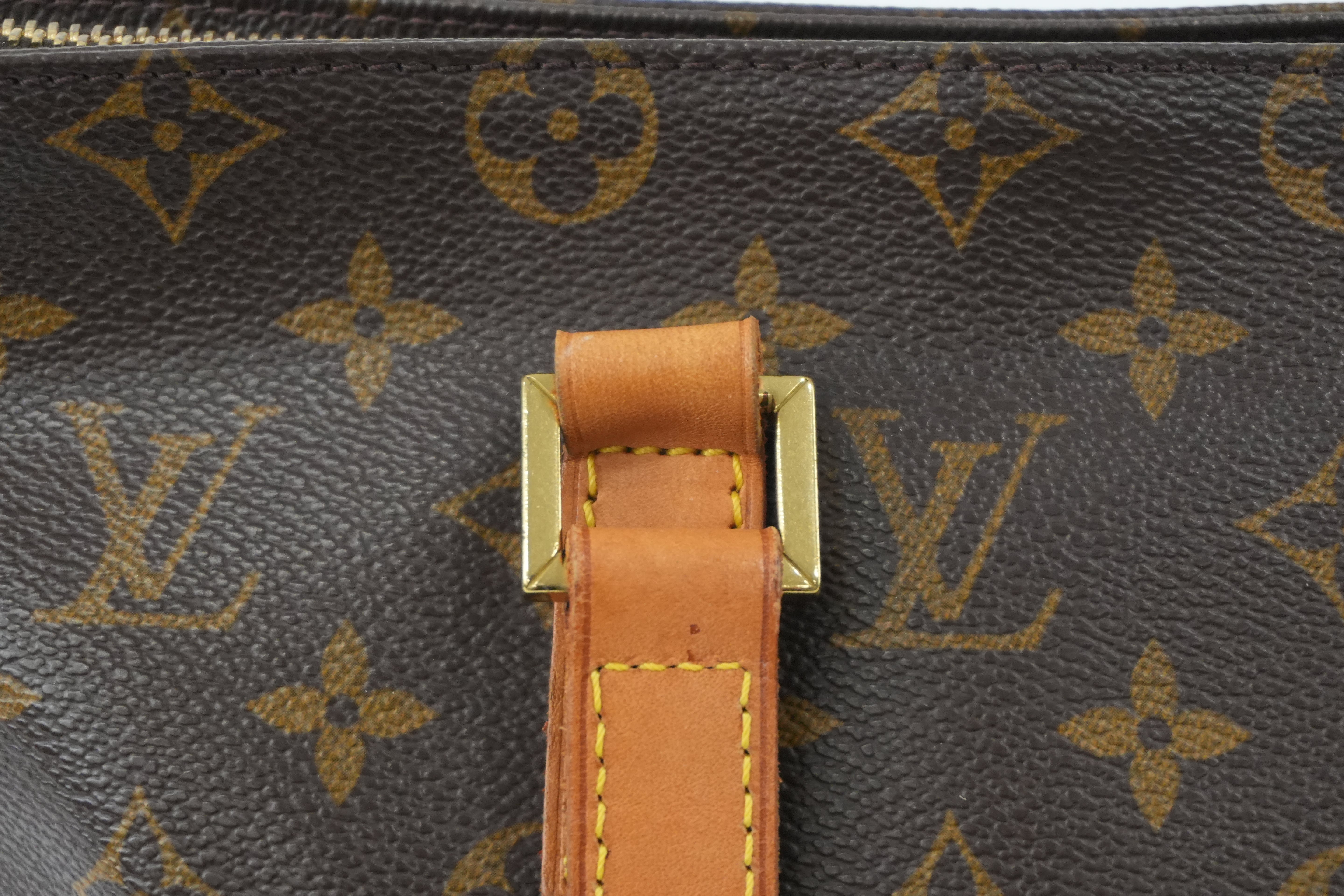 Louis Vuitton Monogram Cabas Piano Tote Bag Used