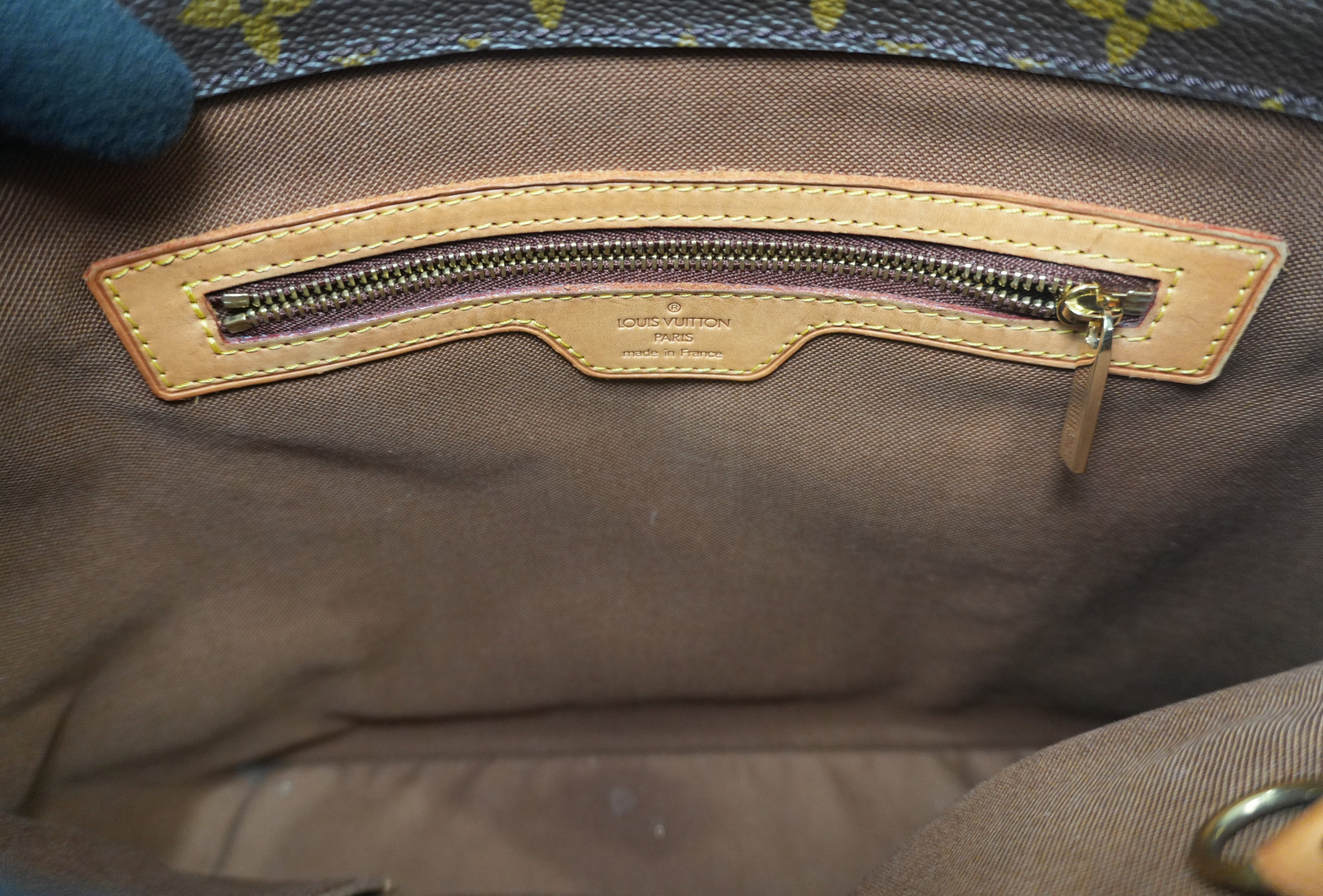 Louis Vuitton Monogram Cabas Piano Tote Bag Used