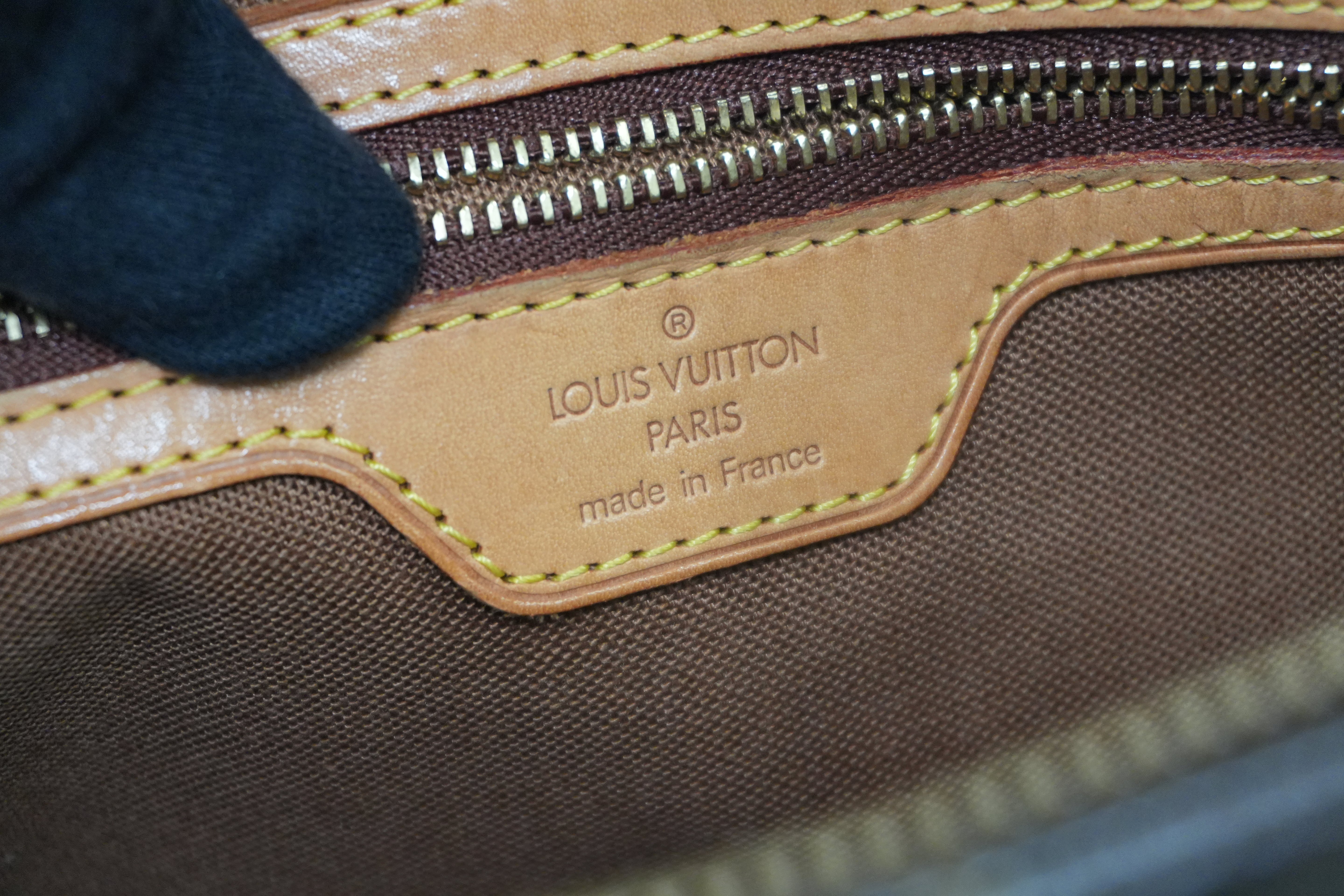 Louis Vuitton Monogram Cabas Piano Tote Bag Used