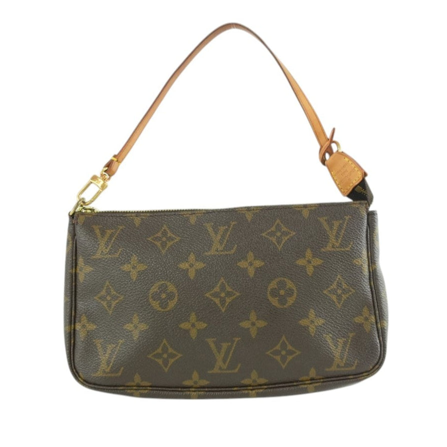 Louis Vuitton Monogram Pochette Accessory Handbag Used