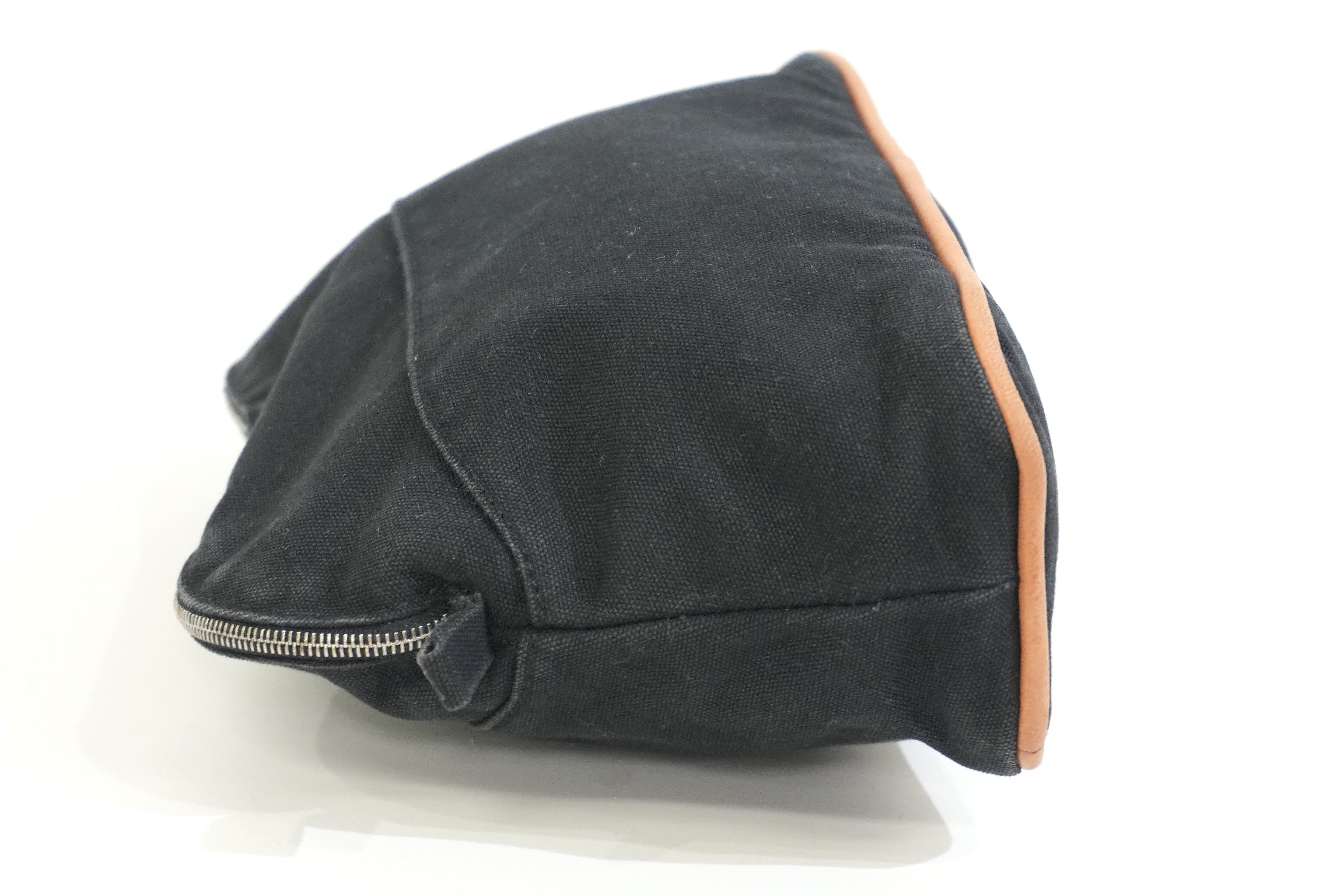 Pre-owned Hermes Pouch Black