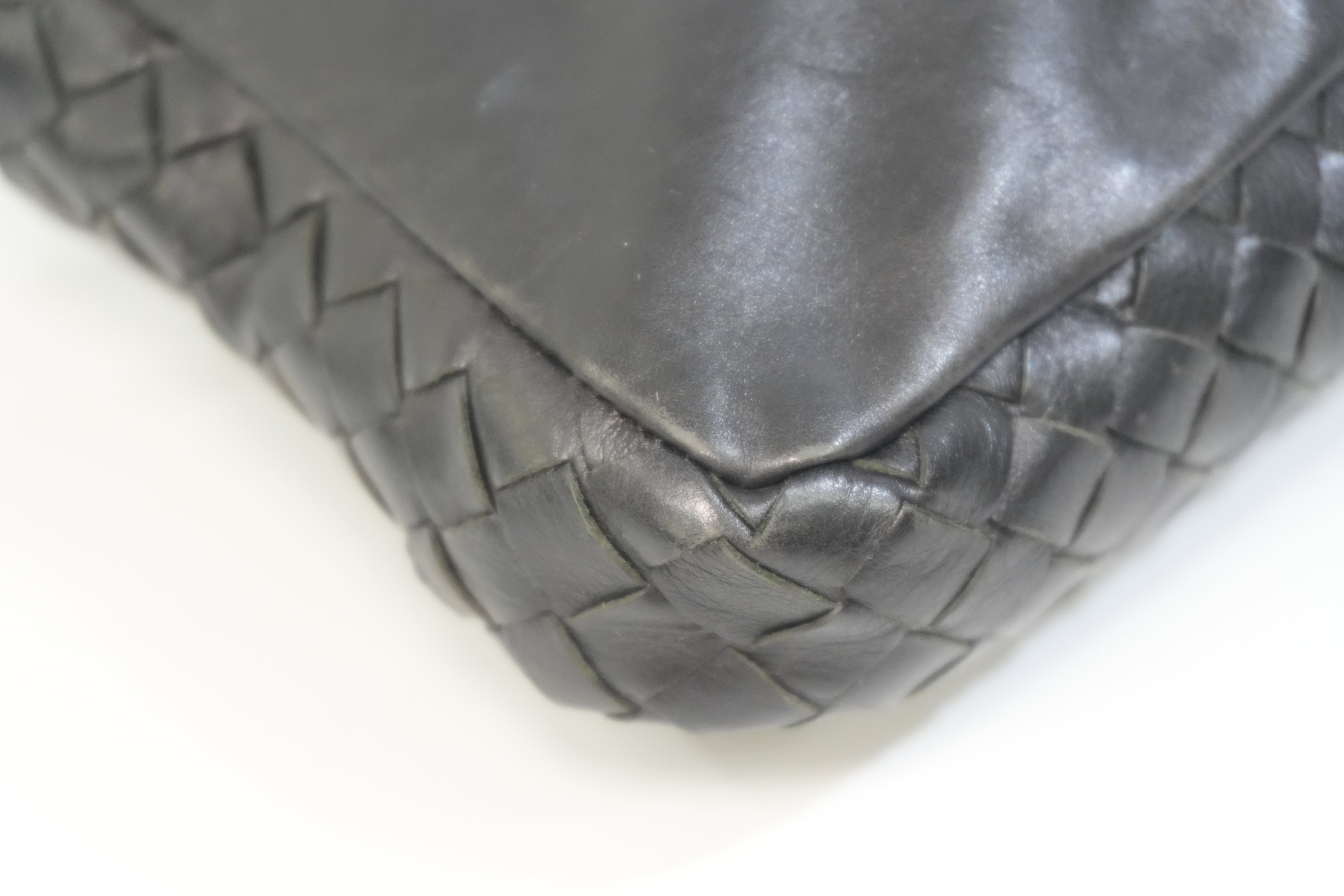 Pre-owned Bottega Clutch Bag Black