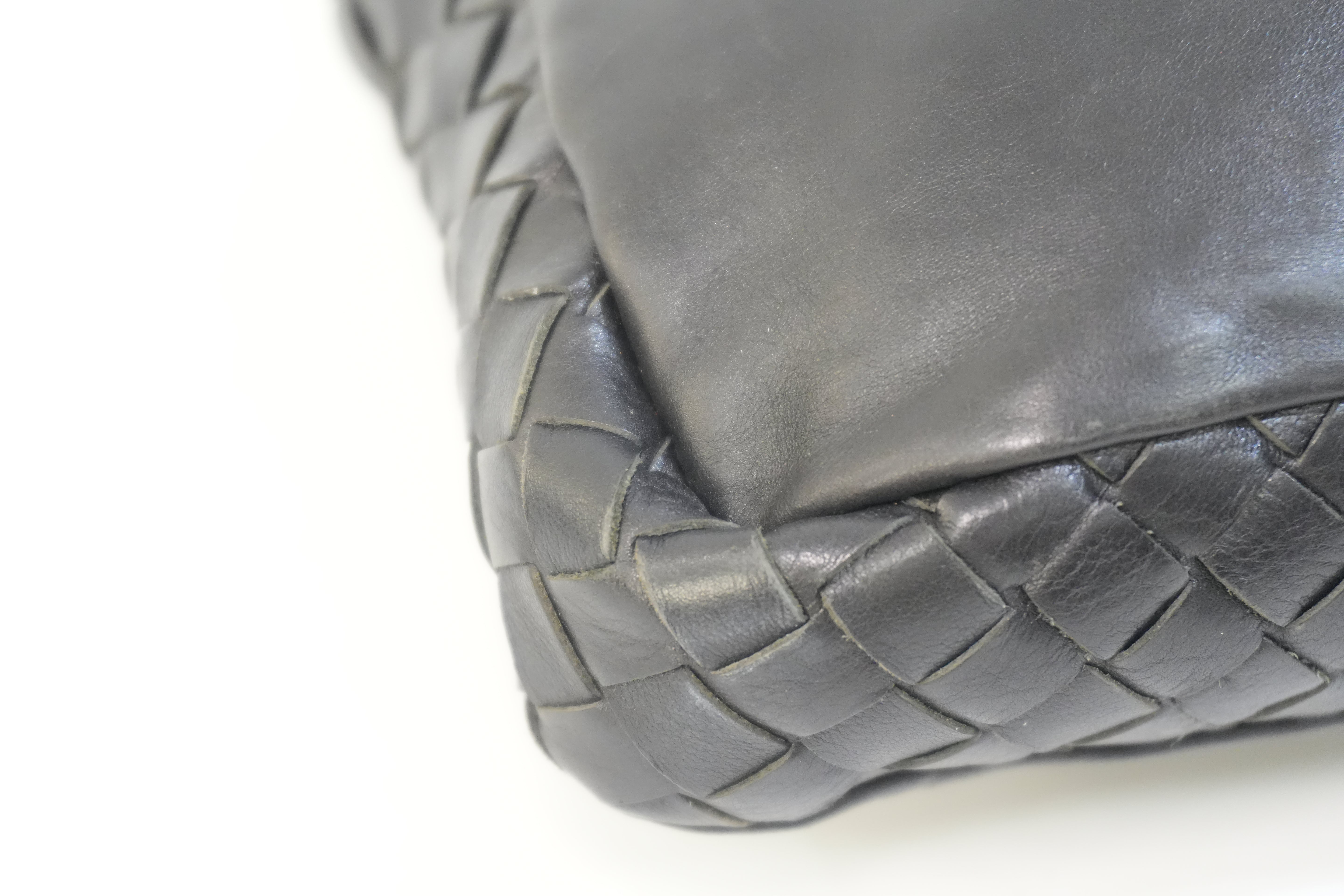 Pre-owned Bottega Clutch Bag Black