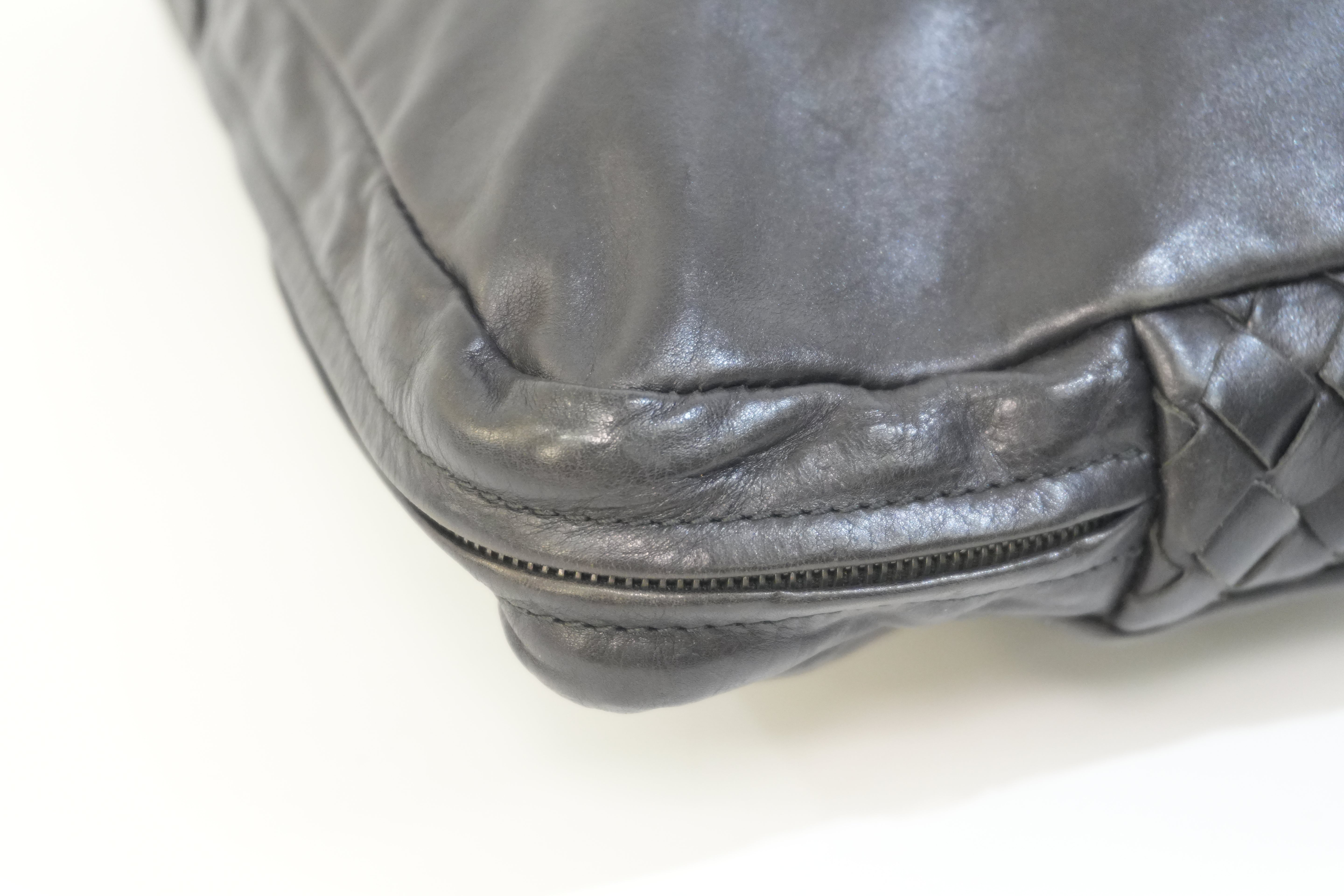 Pre-owned Bottega Clutch Bag Black
