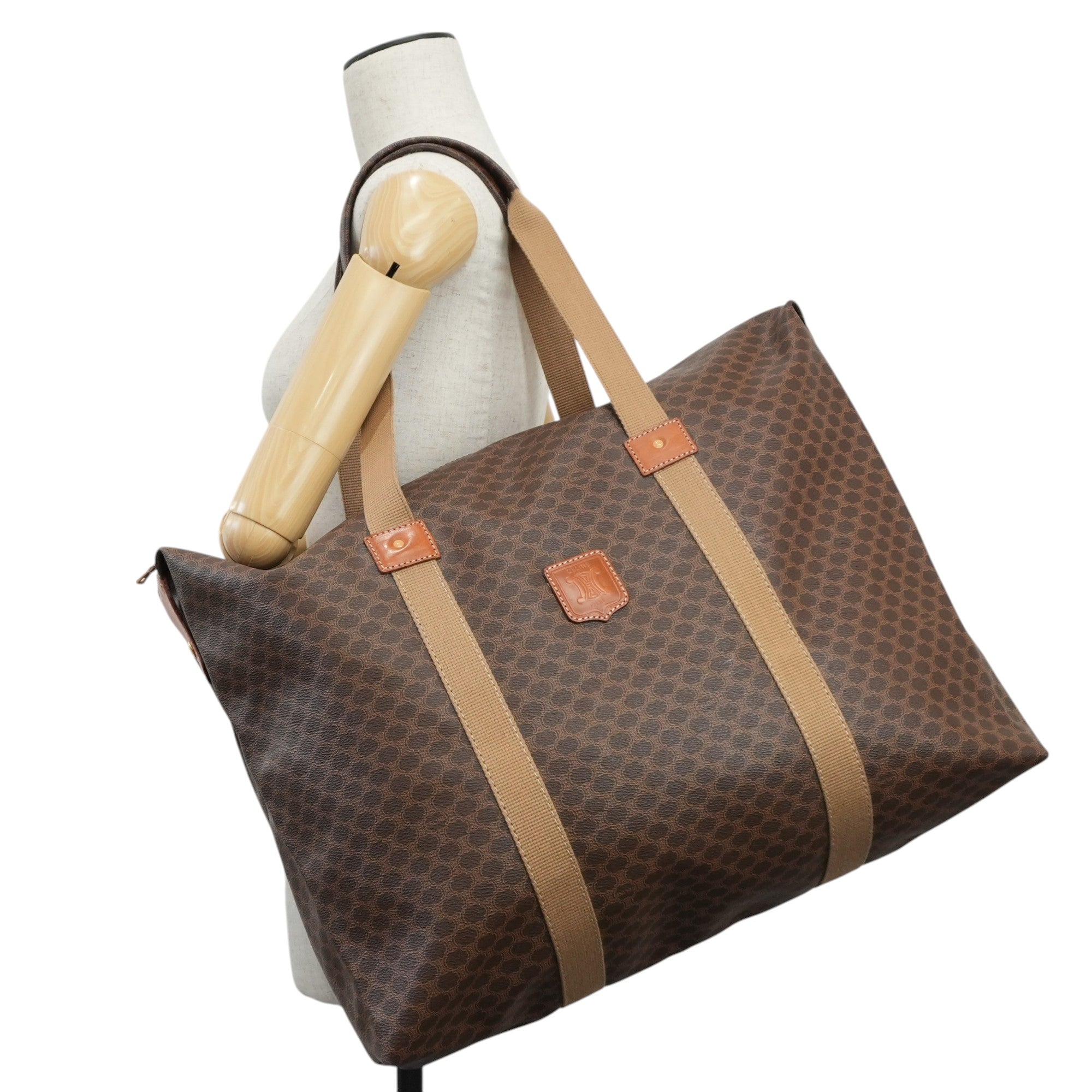 Celine Macadam Travel Tote Bag Used