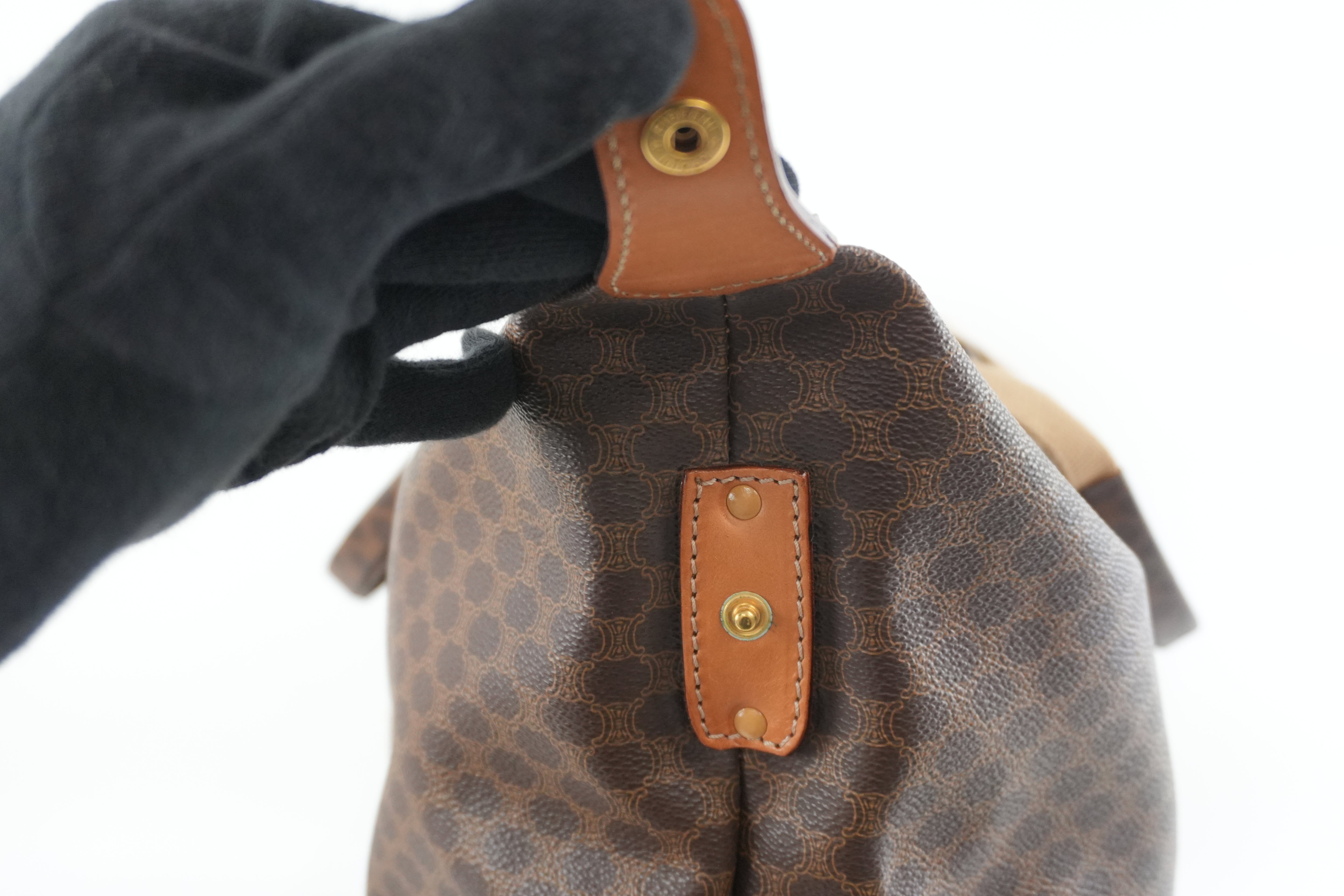 Celine Macadam Travel Tote Bag Used