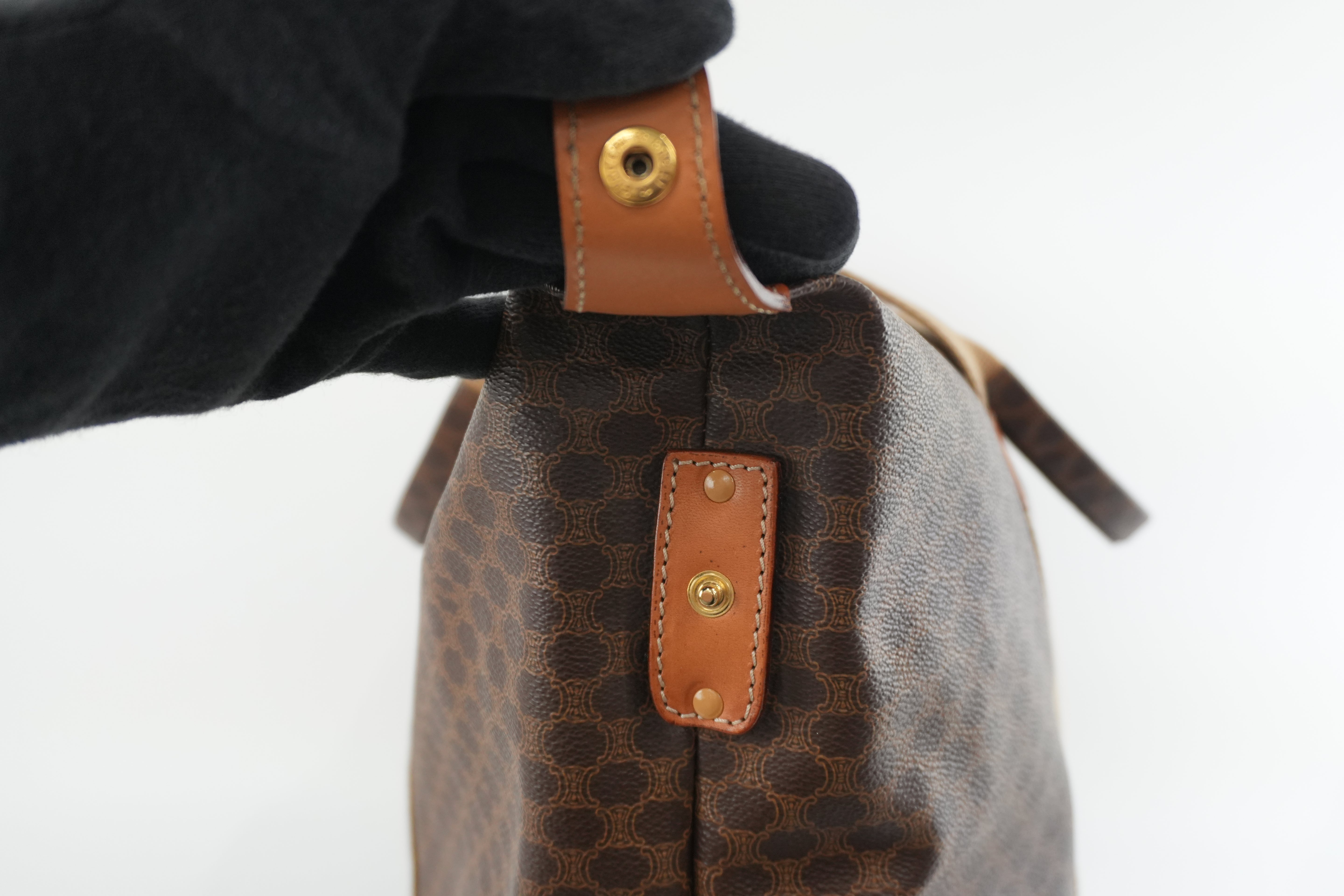 Celine Macadam Travel Tote Bag Used