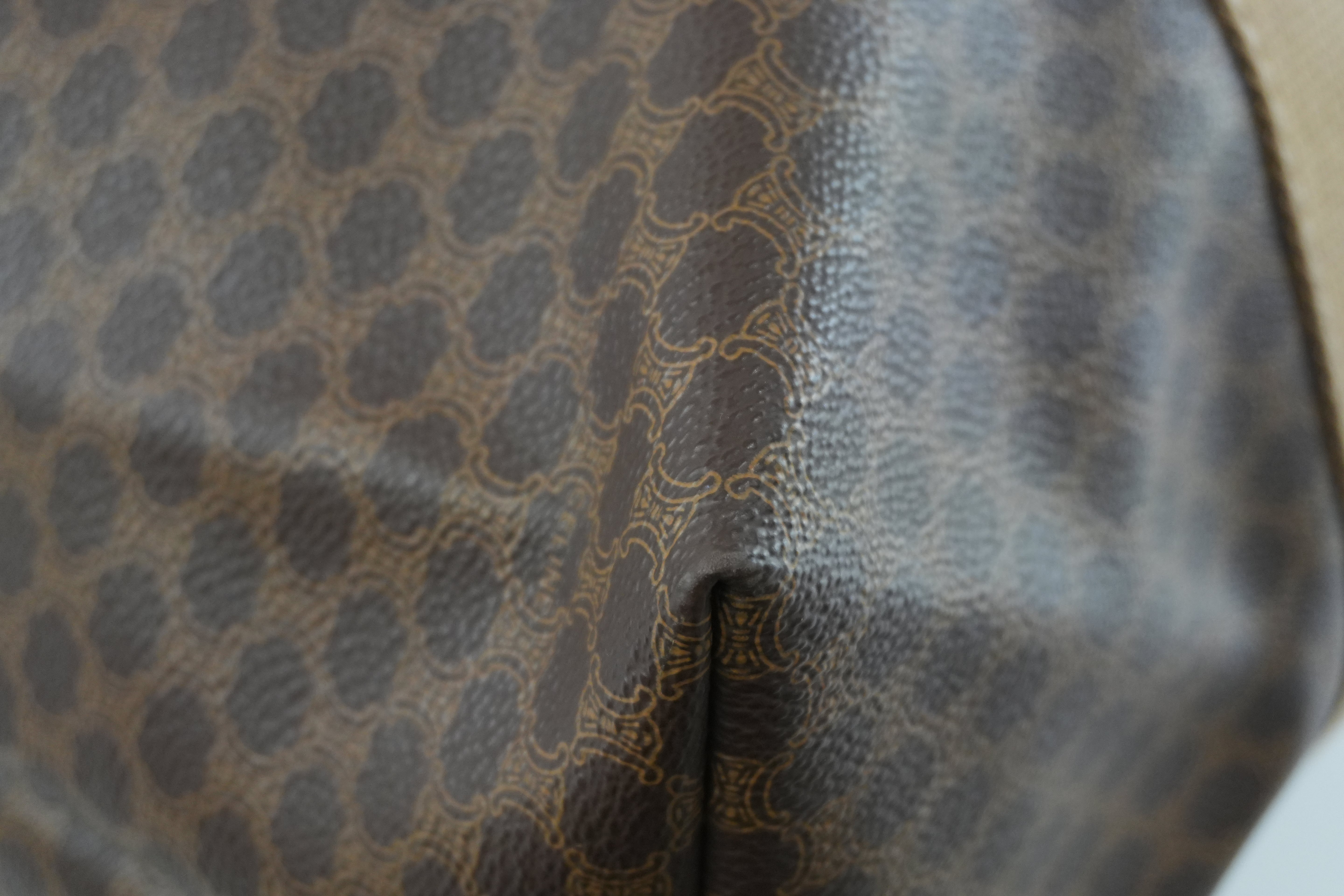 Celine Macadam Travel Tote Bag Used