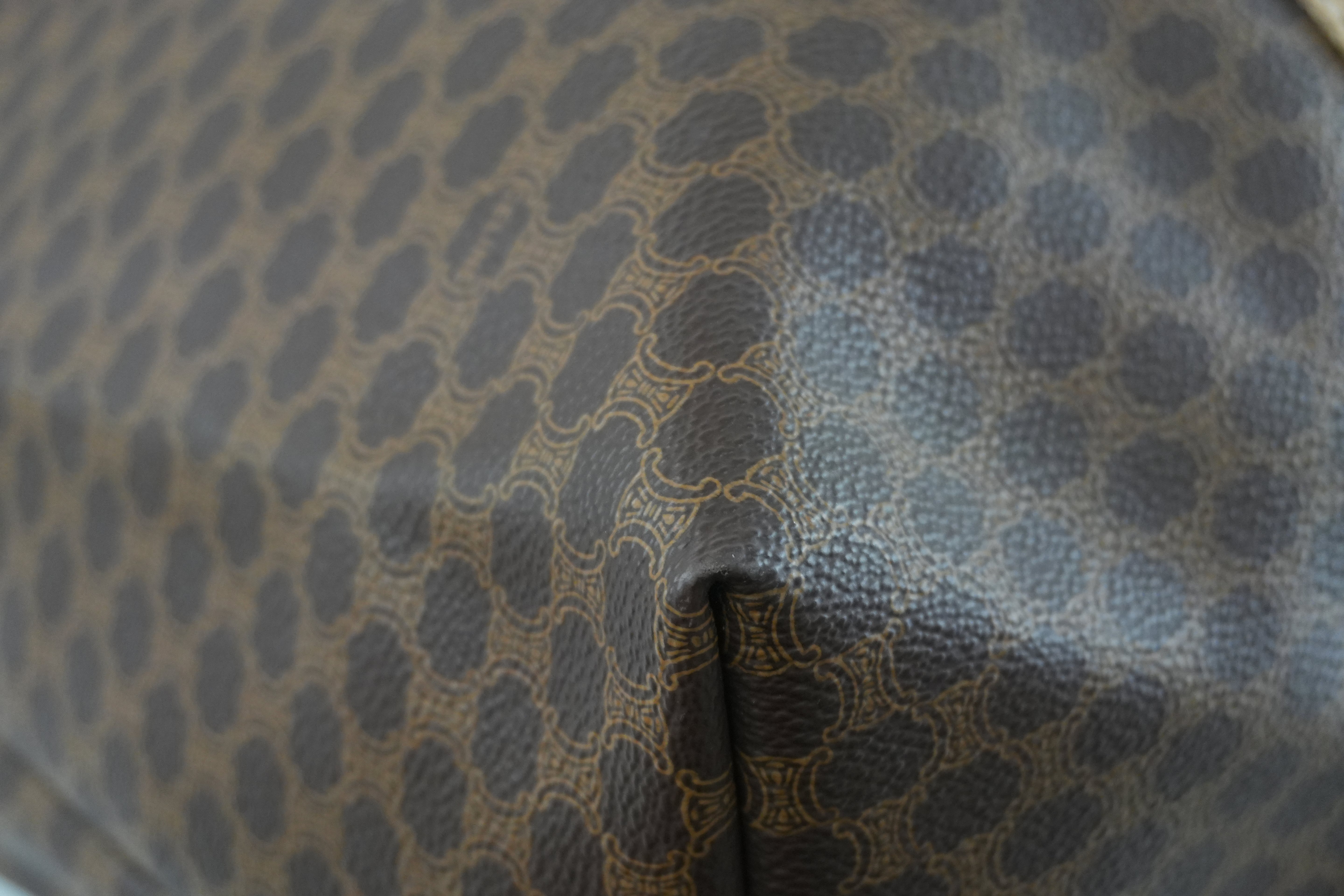 Celine Macadam Travel Tote Bag Used