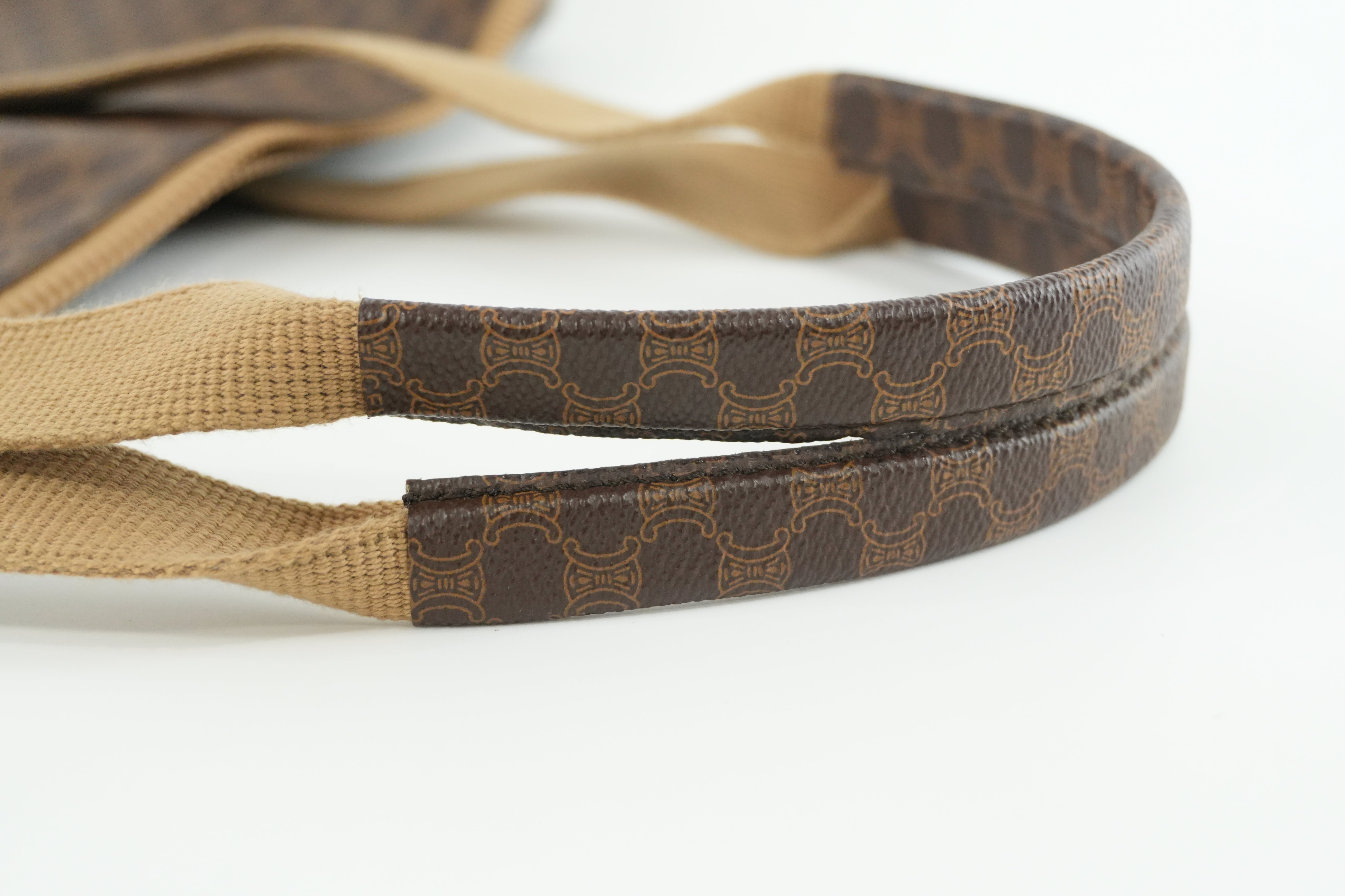 Celine Macadam Travel Tote Bag Used