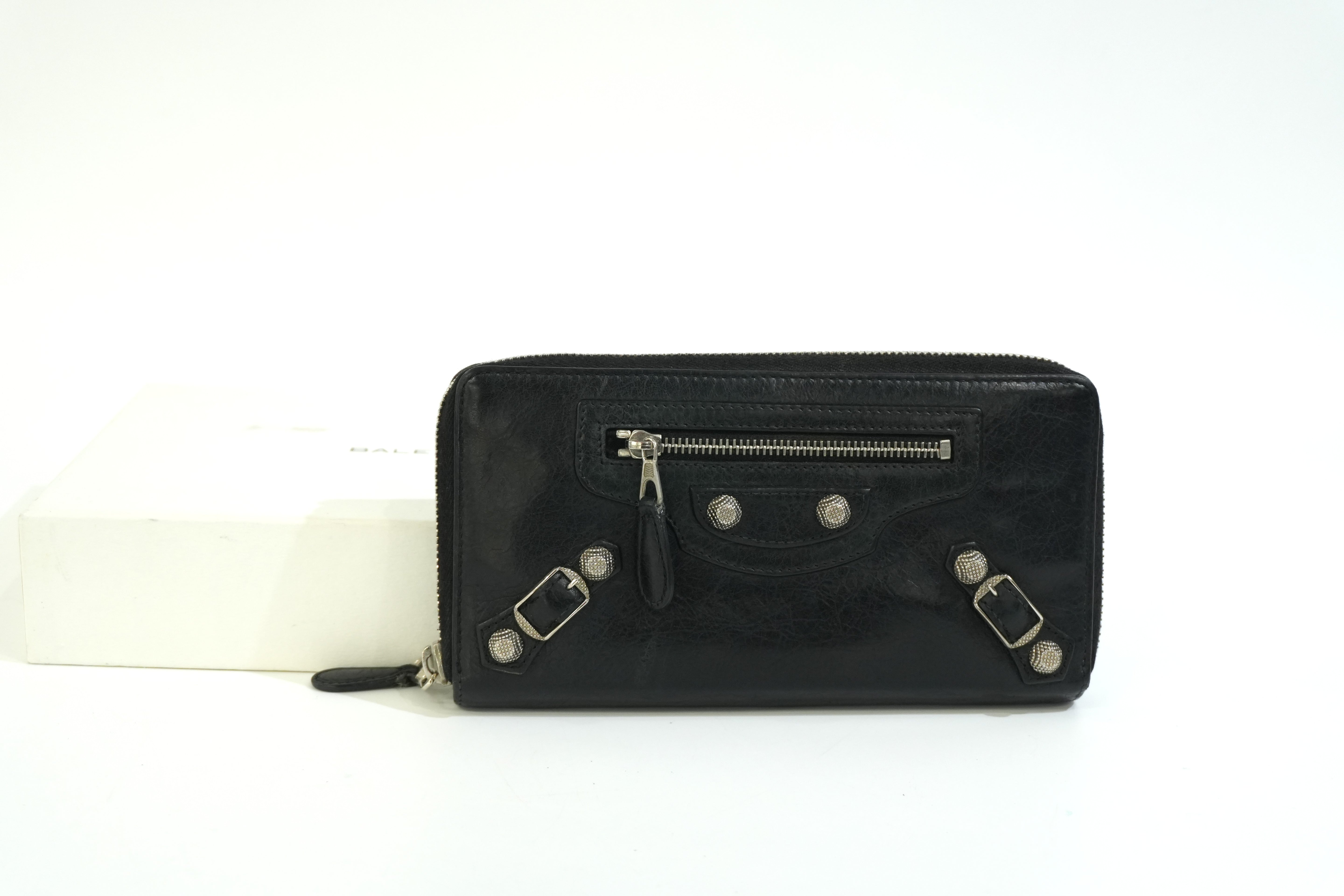 Pre-owned Balenciaga City Wallet