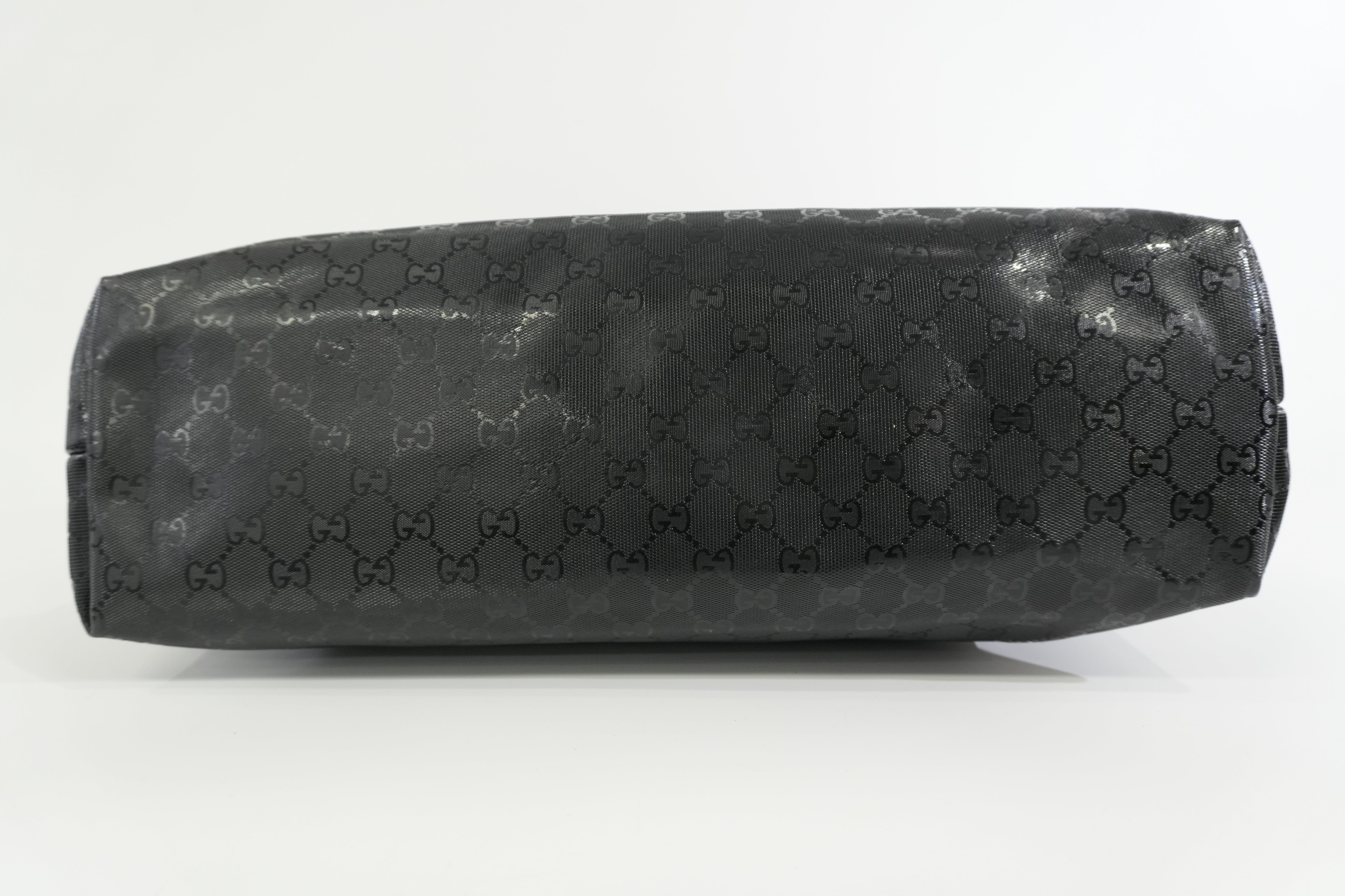 Pre-owned Gucci Guccisima Tote Bag Black