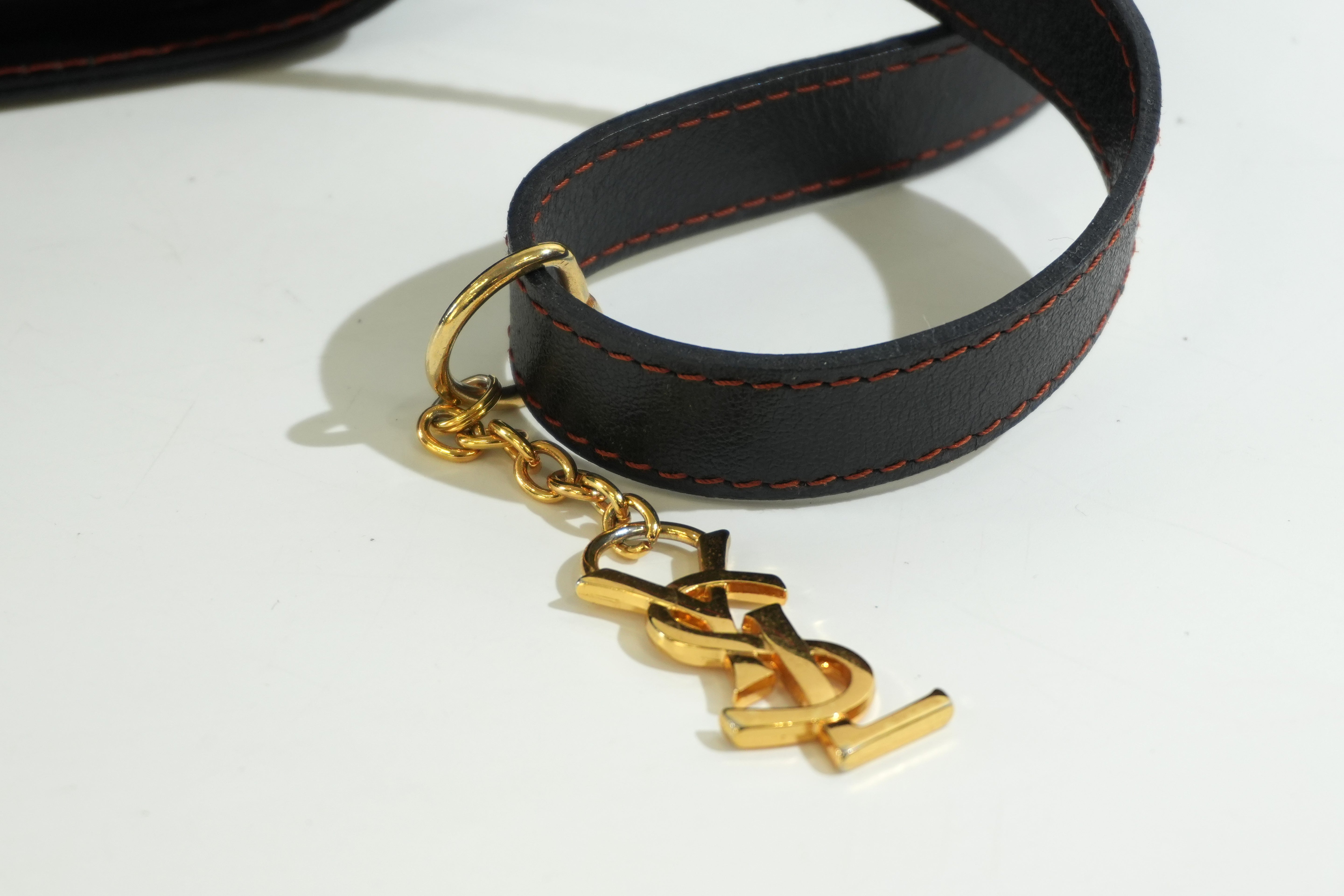 Pre-owned Saint Laurent Crossbody Bag Black