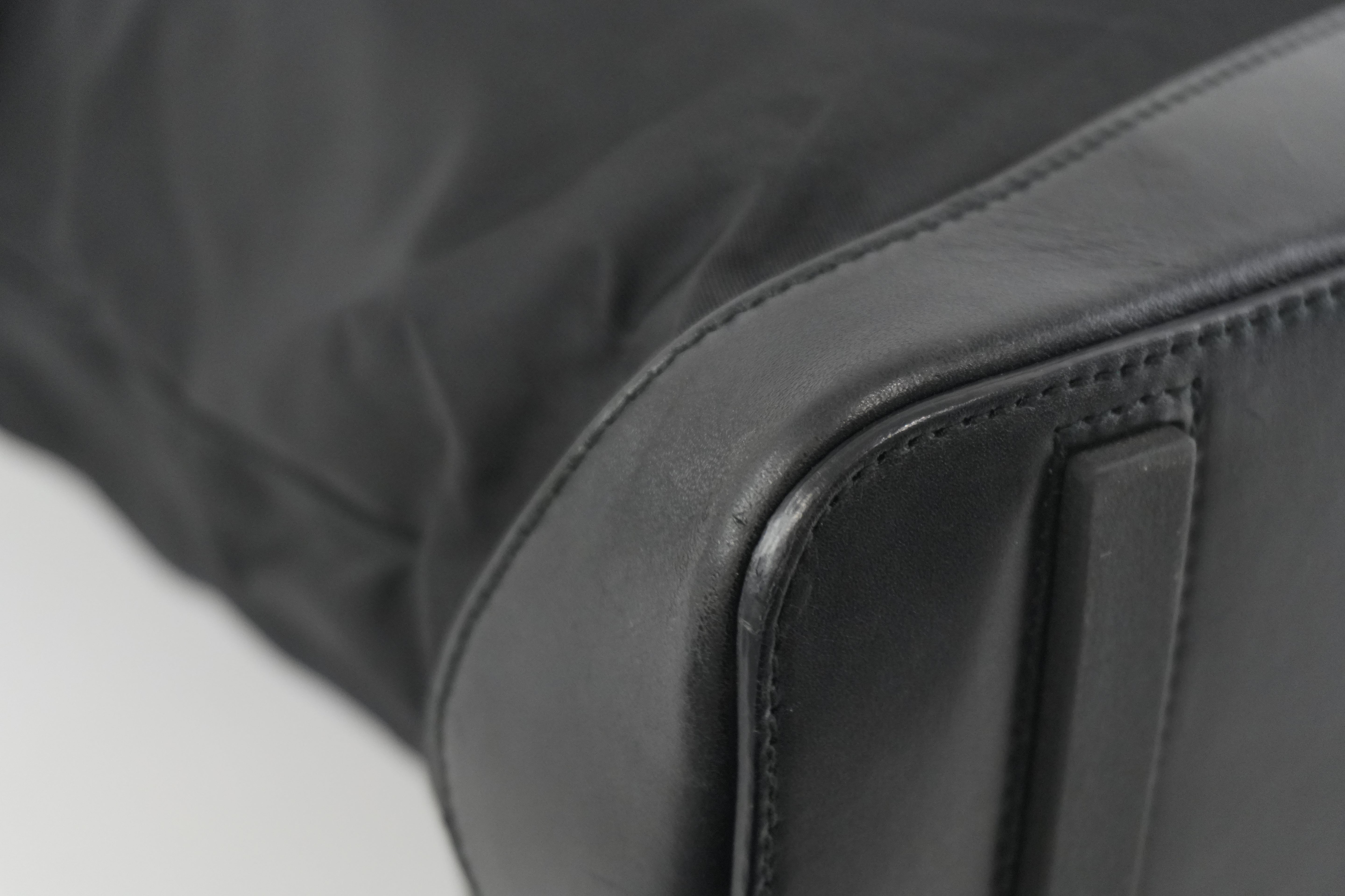 Prada Nylon Handbag Black Used