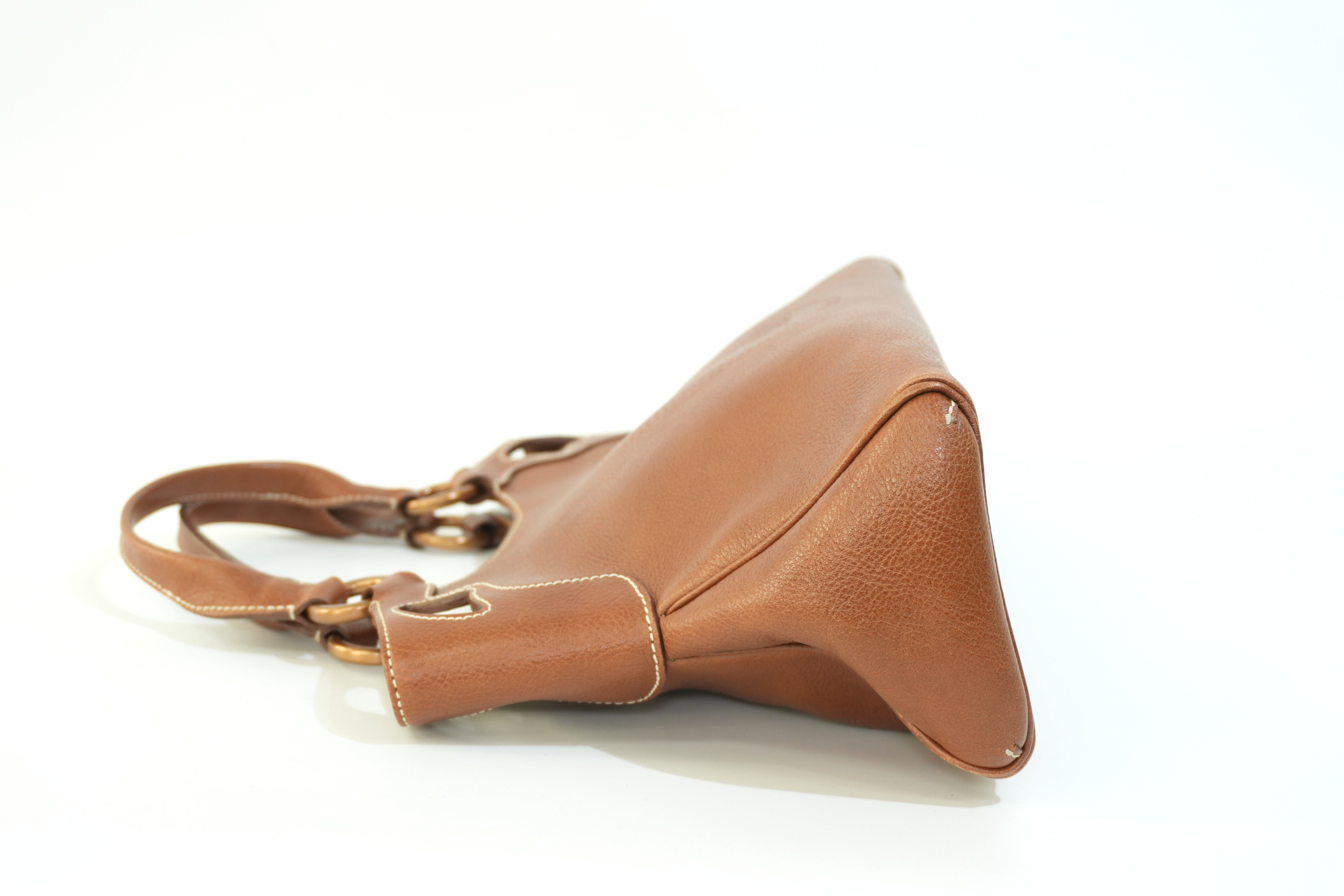 Pre-owned Cartier Leather Tote Bag Brown