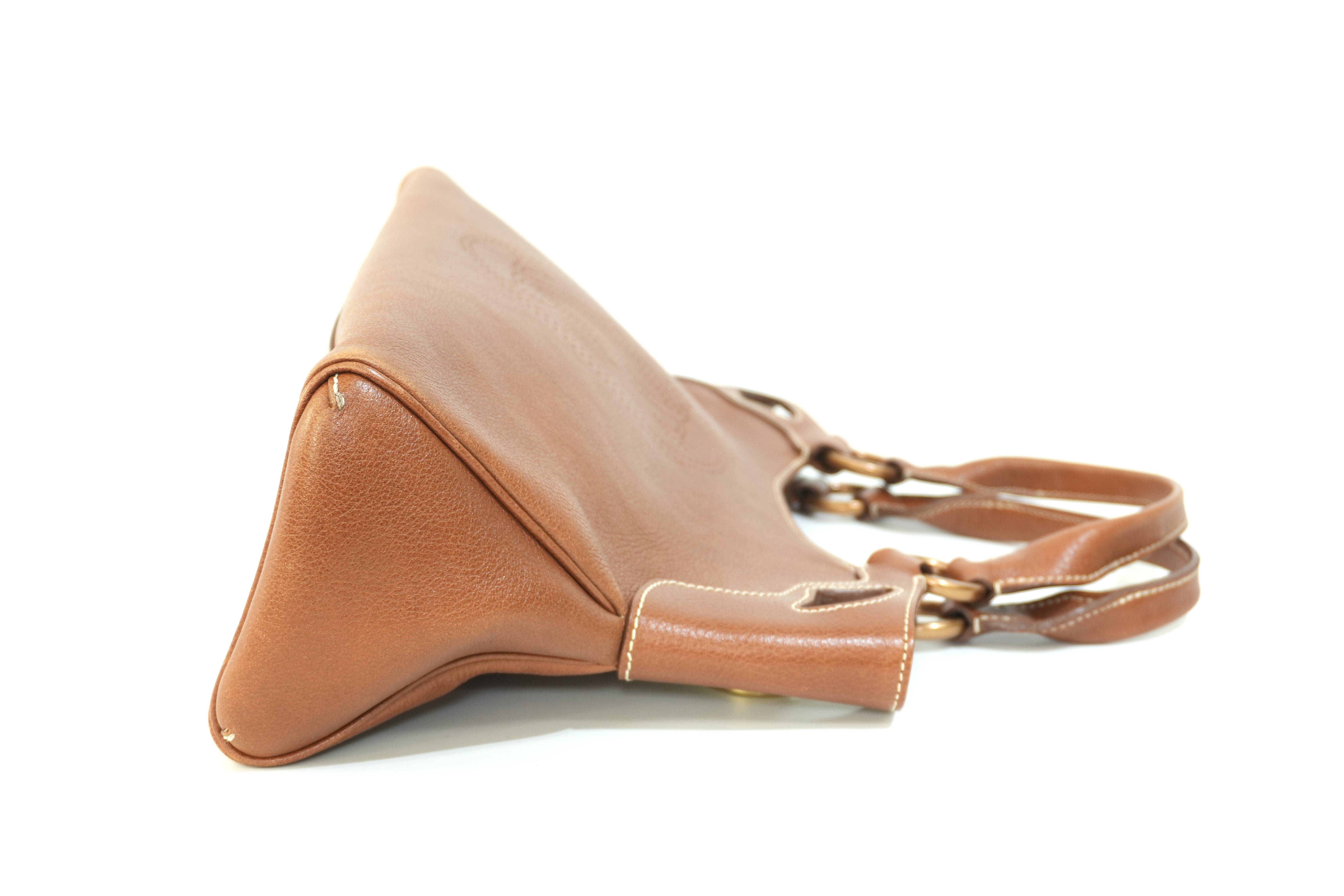 Pre-owned Cartier Leather Tote Bag Brown