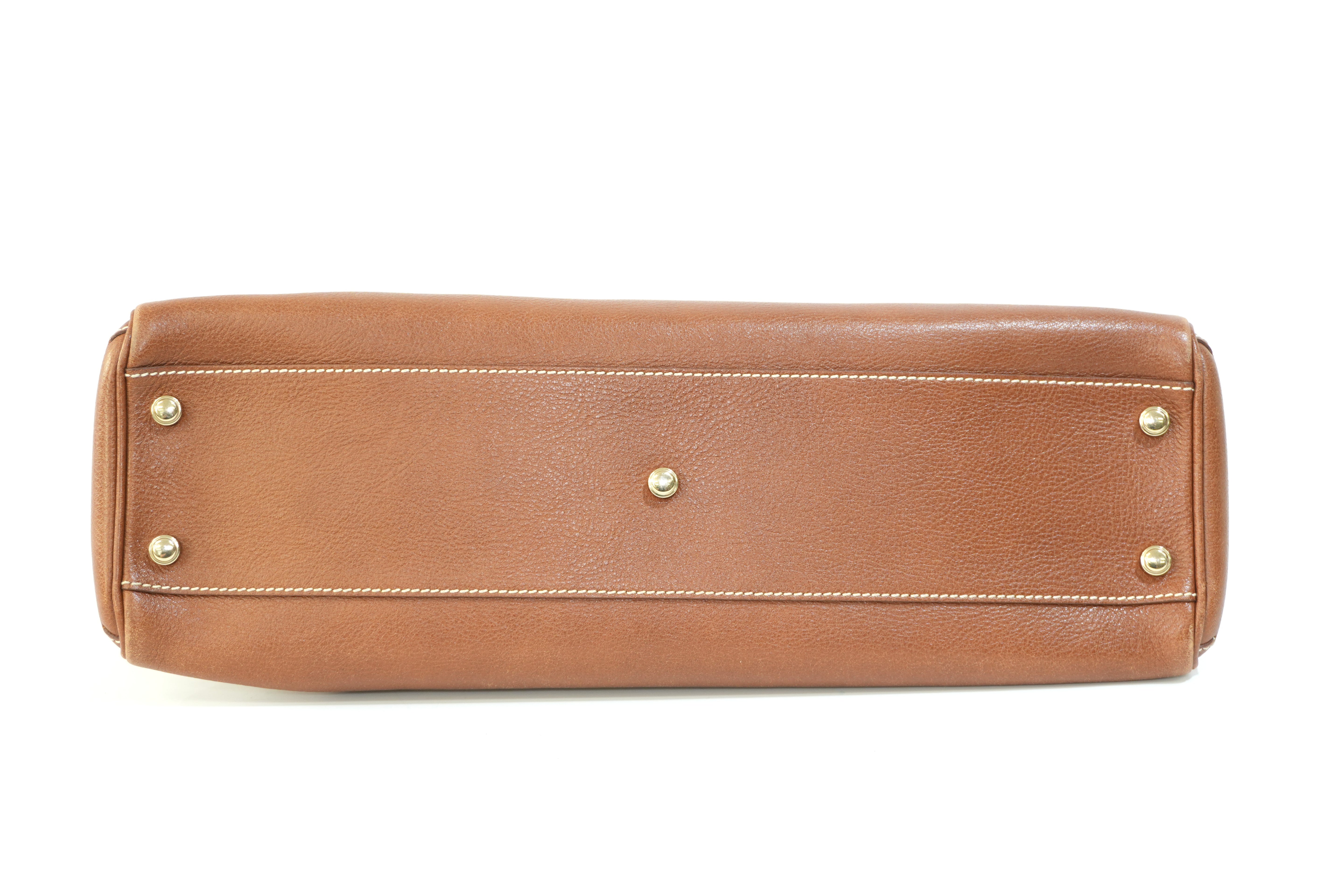 Pre-owned Cartier Marcello Handbag Brown