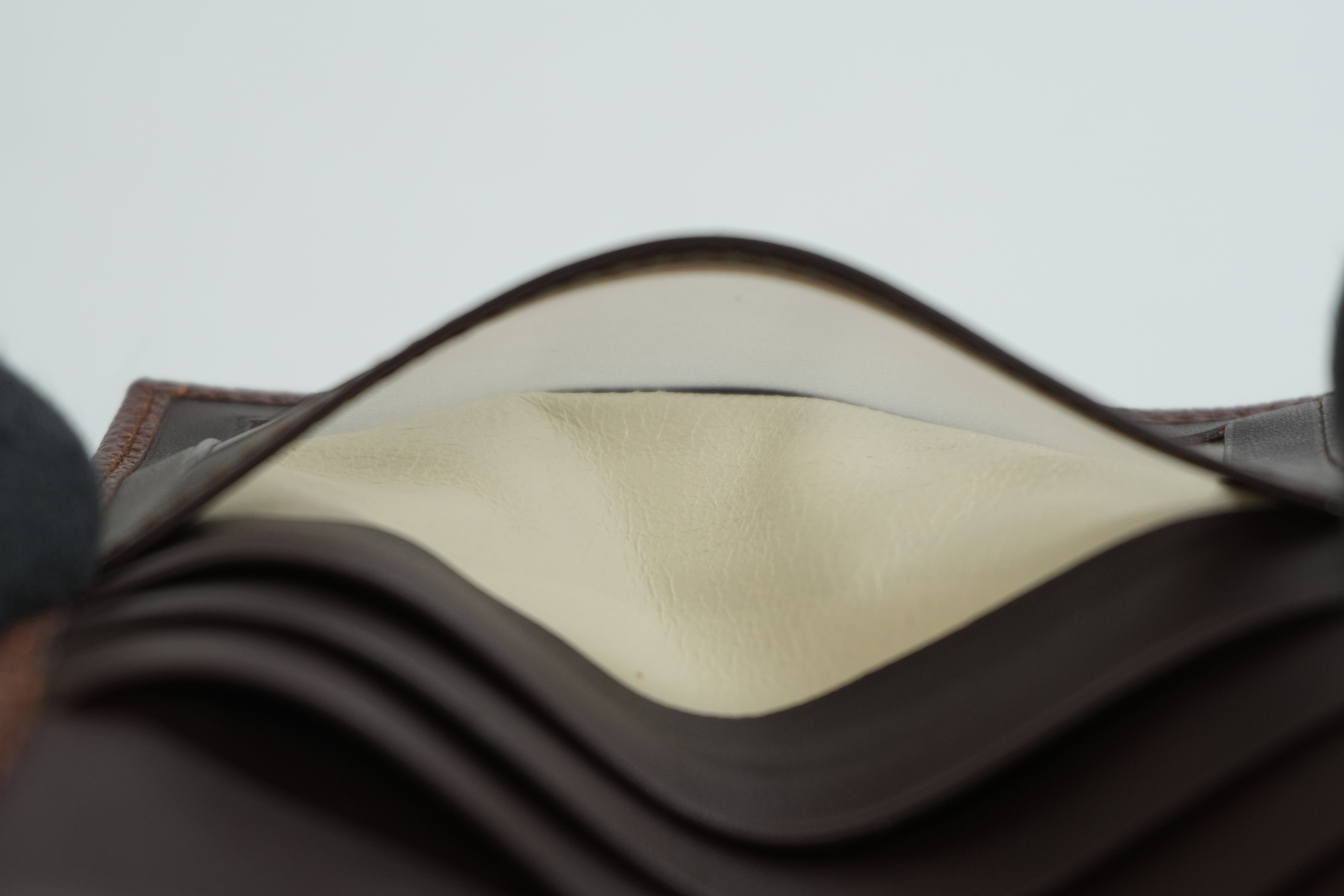 Pre-owned Bulgari Compact Wallet Brown