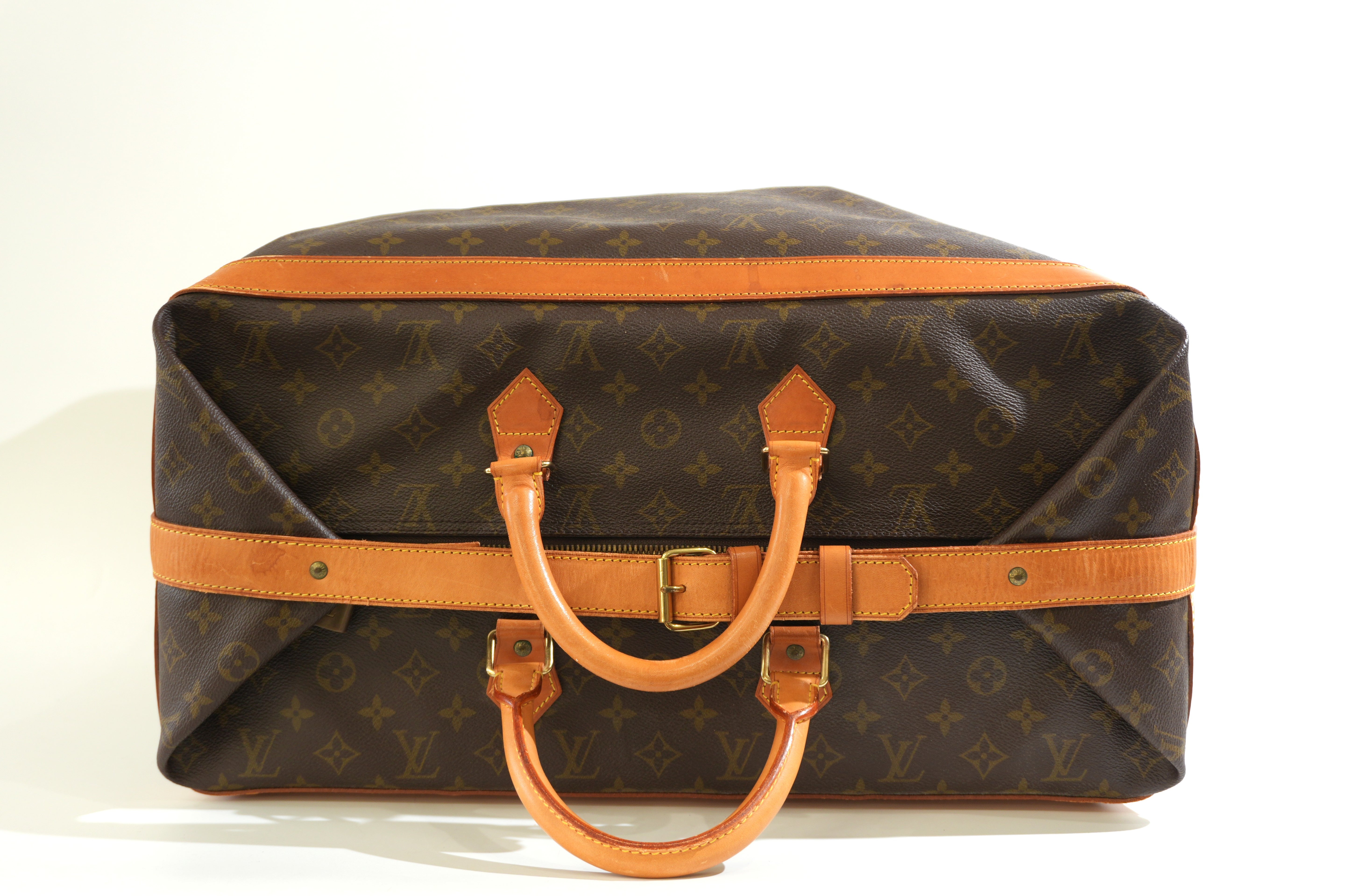 Pre-owned Louis Vuitton Monogram Cruiser Travel Bag 50