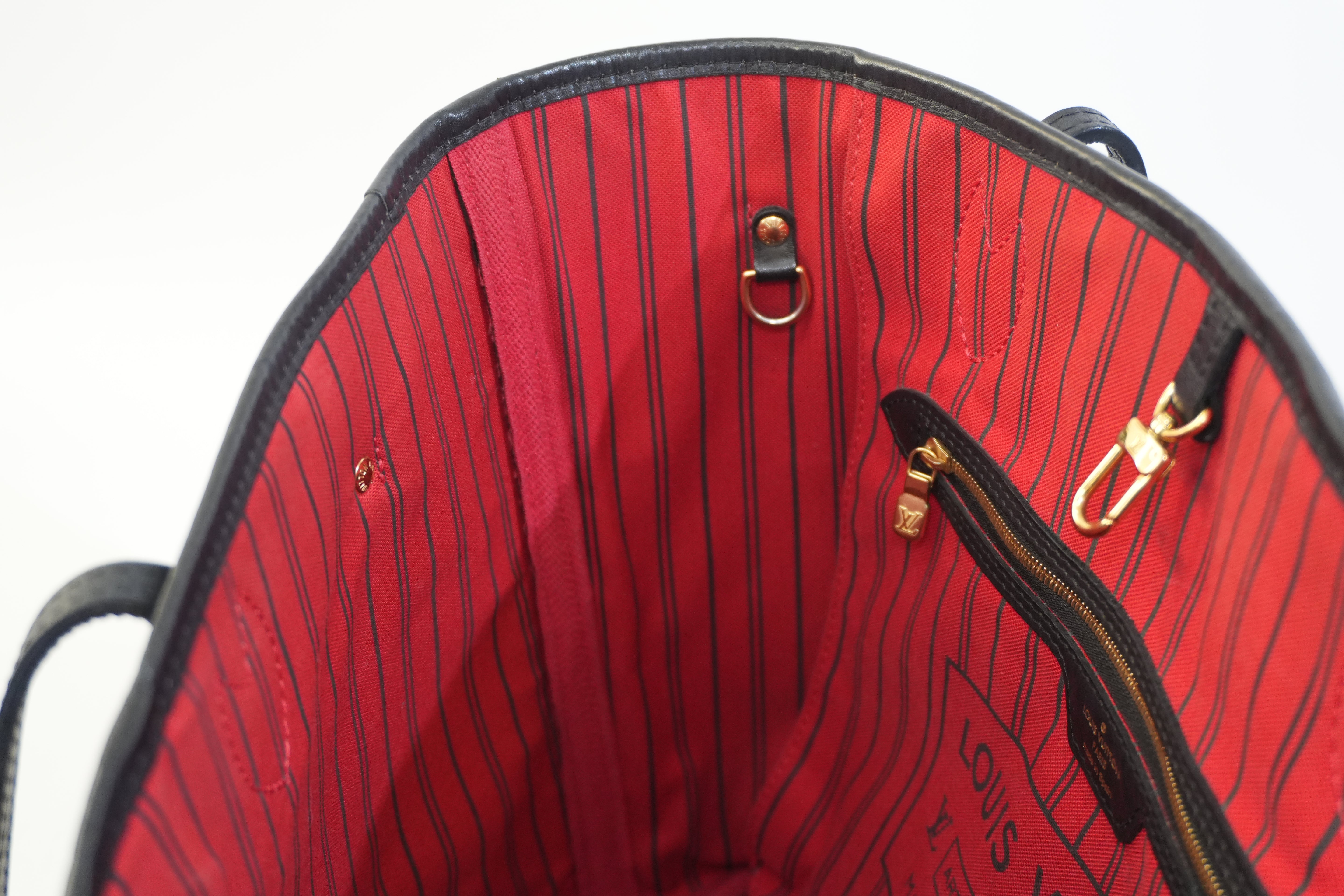 Pre-owned Louis Vuitton Damier Ebene Karakoram Neverfull MM Tote Bag