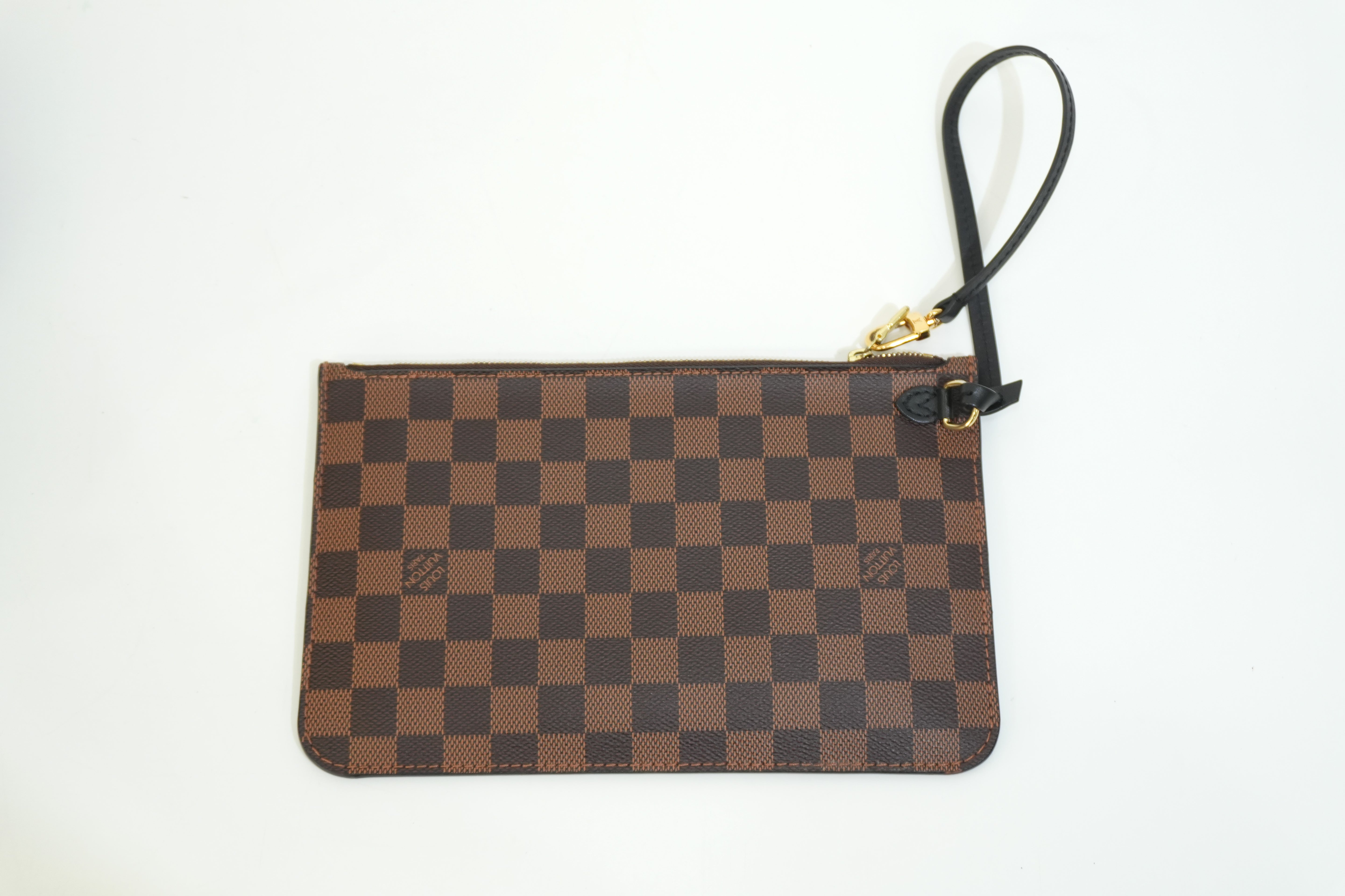 Pre-owned Louis Vuitton Damier Ebene Karakoram Neverfull MM Tote Bag