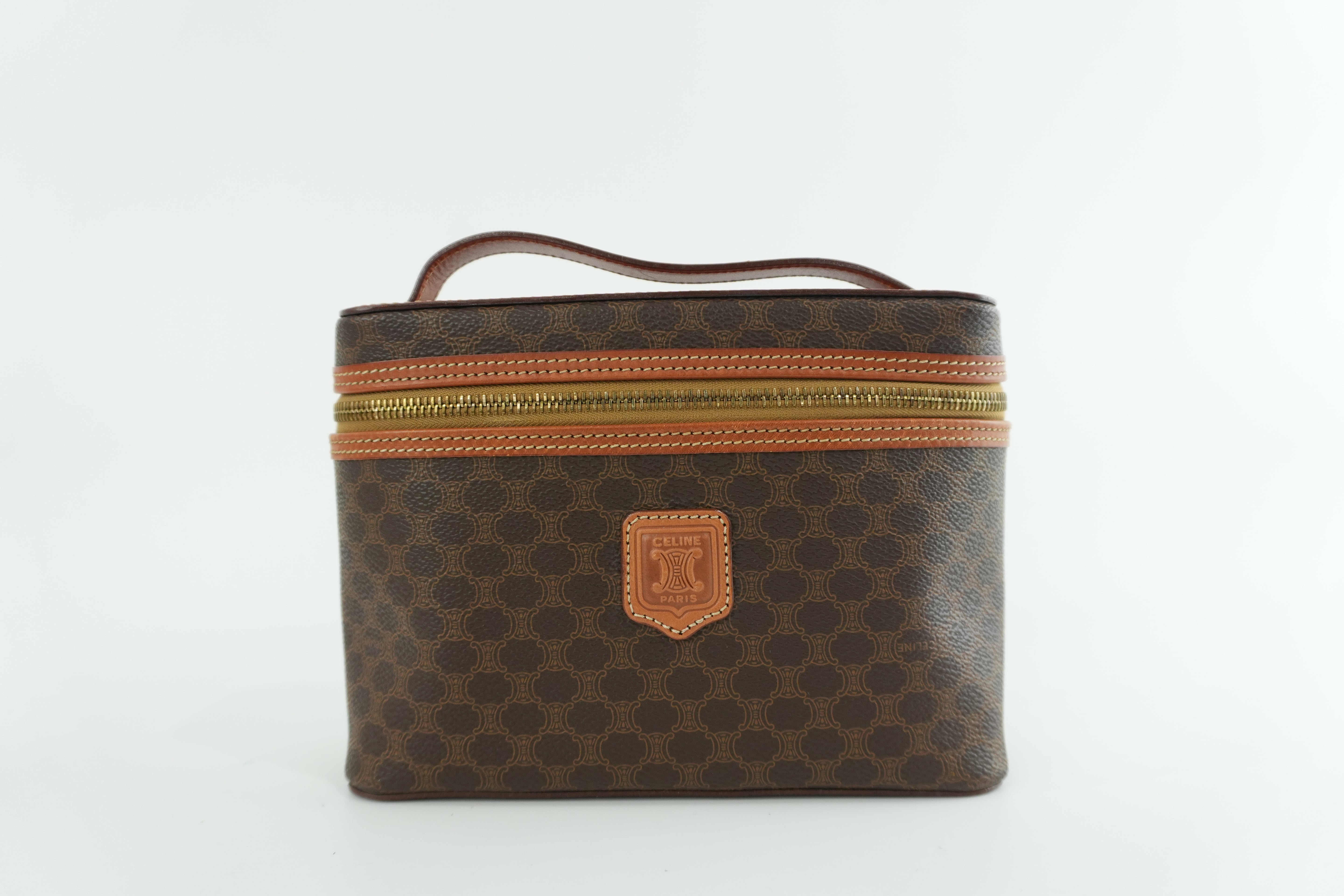 Celine Macadam Vanity Bag Used