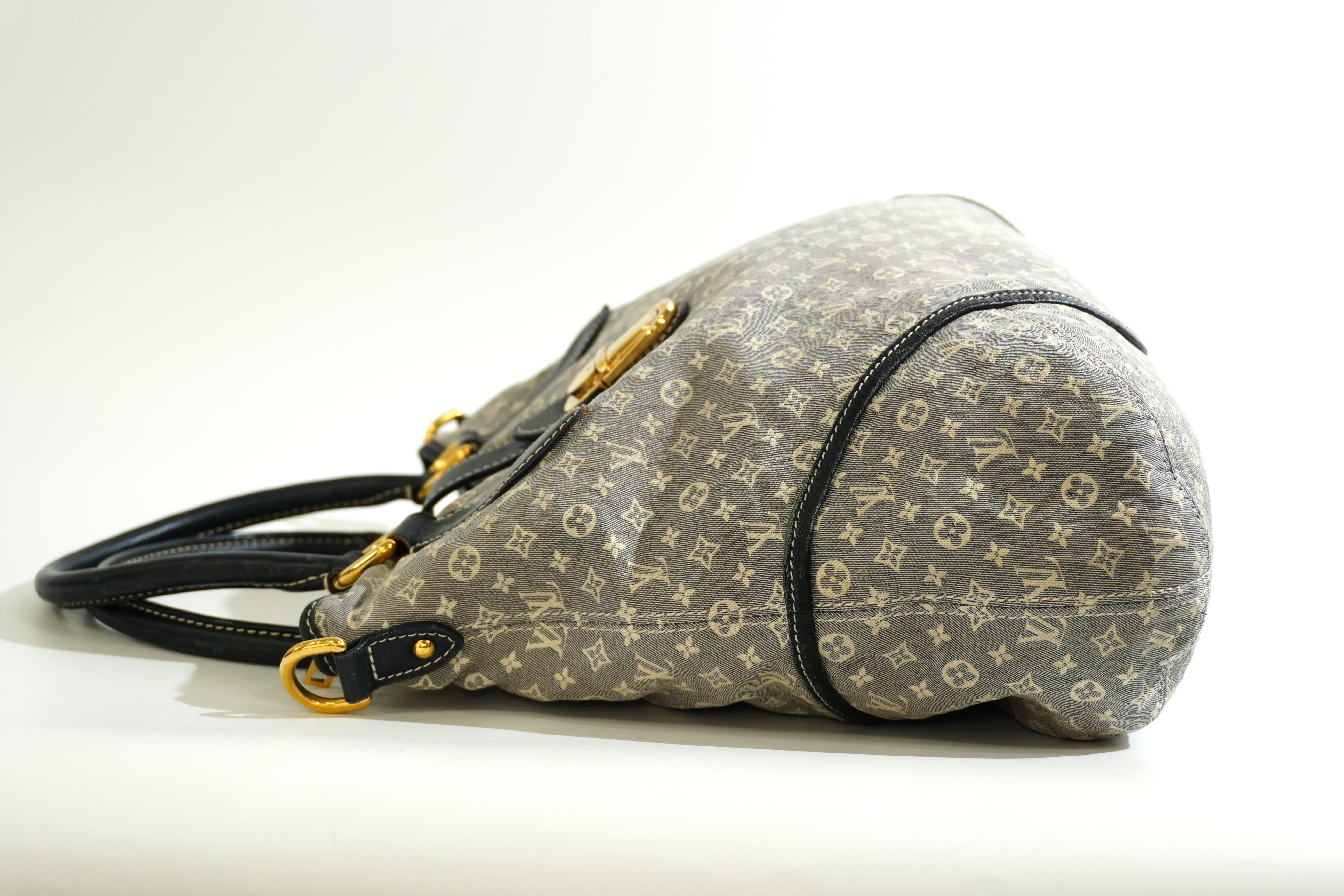 Pre-owned Louis Vuitton Monogram Idylle Elegie Tote Bag Grey
