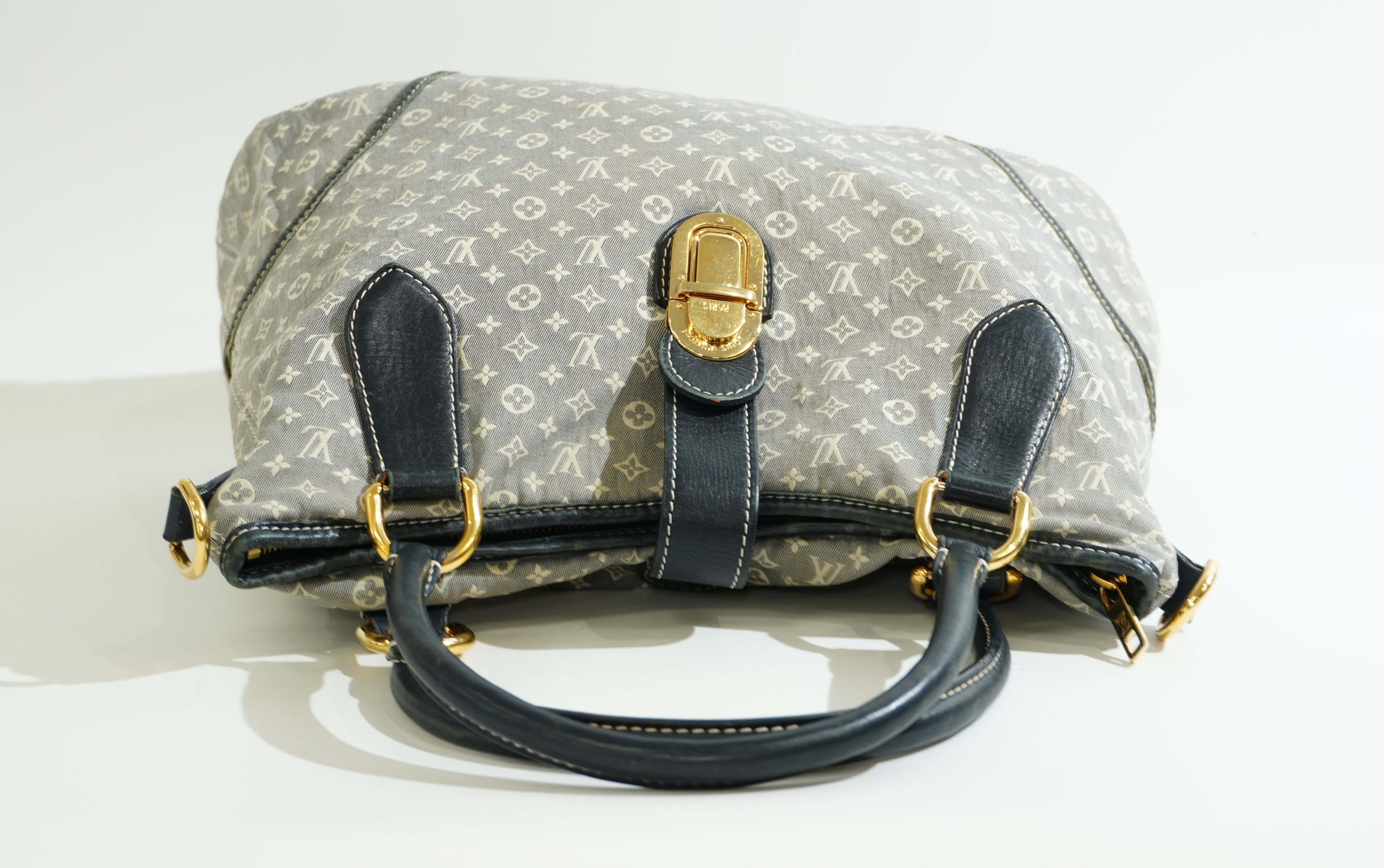 Pre-owned Louis Vuitton Monogram Idylle Elegie Tote Bag Grey