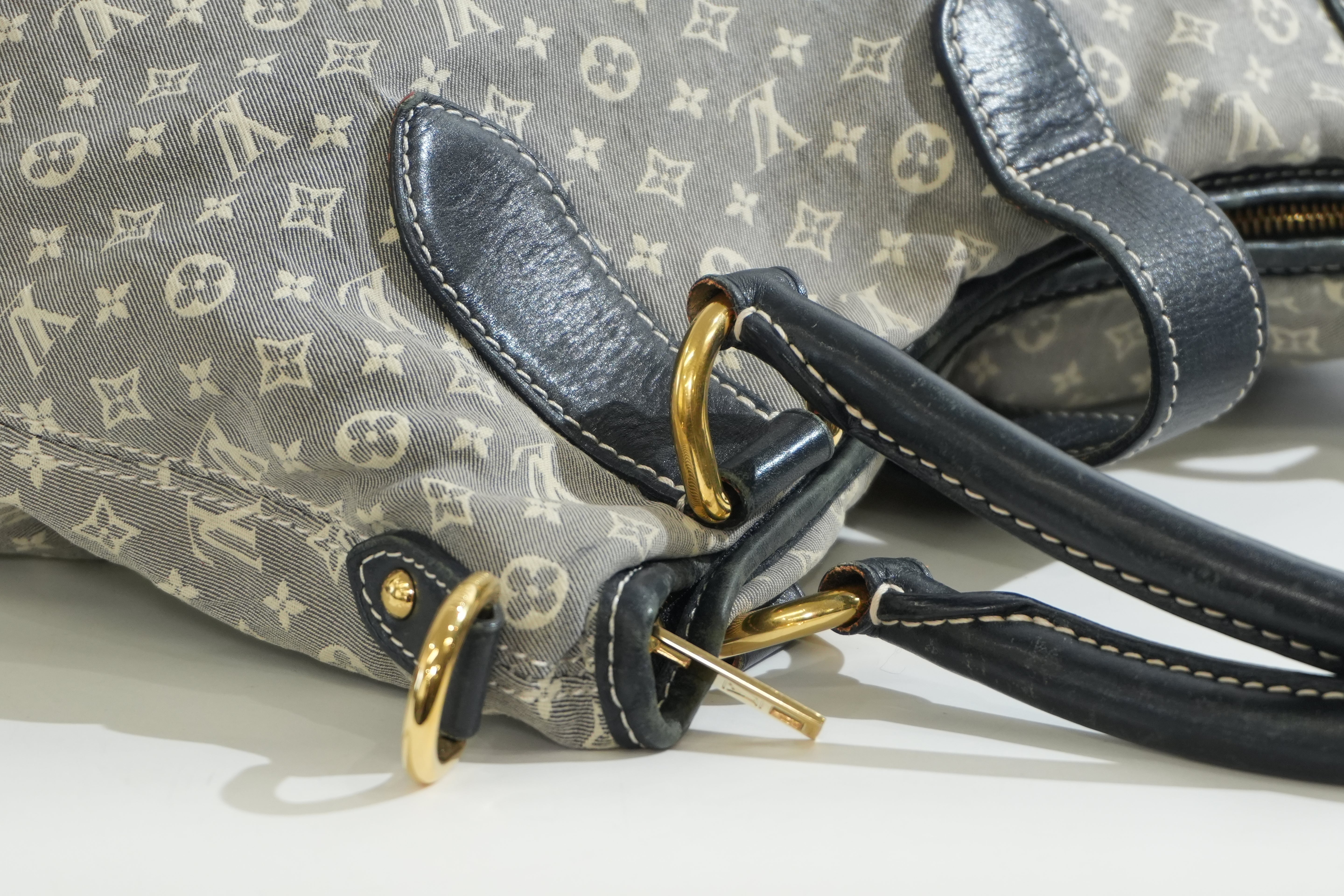 Pre-owned Louis Vuitton Monogram Idylle Elegie Tote Bag Grey