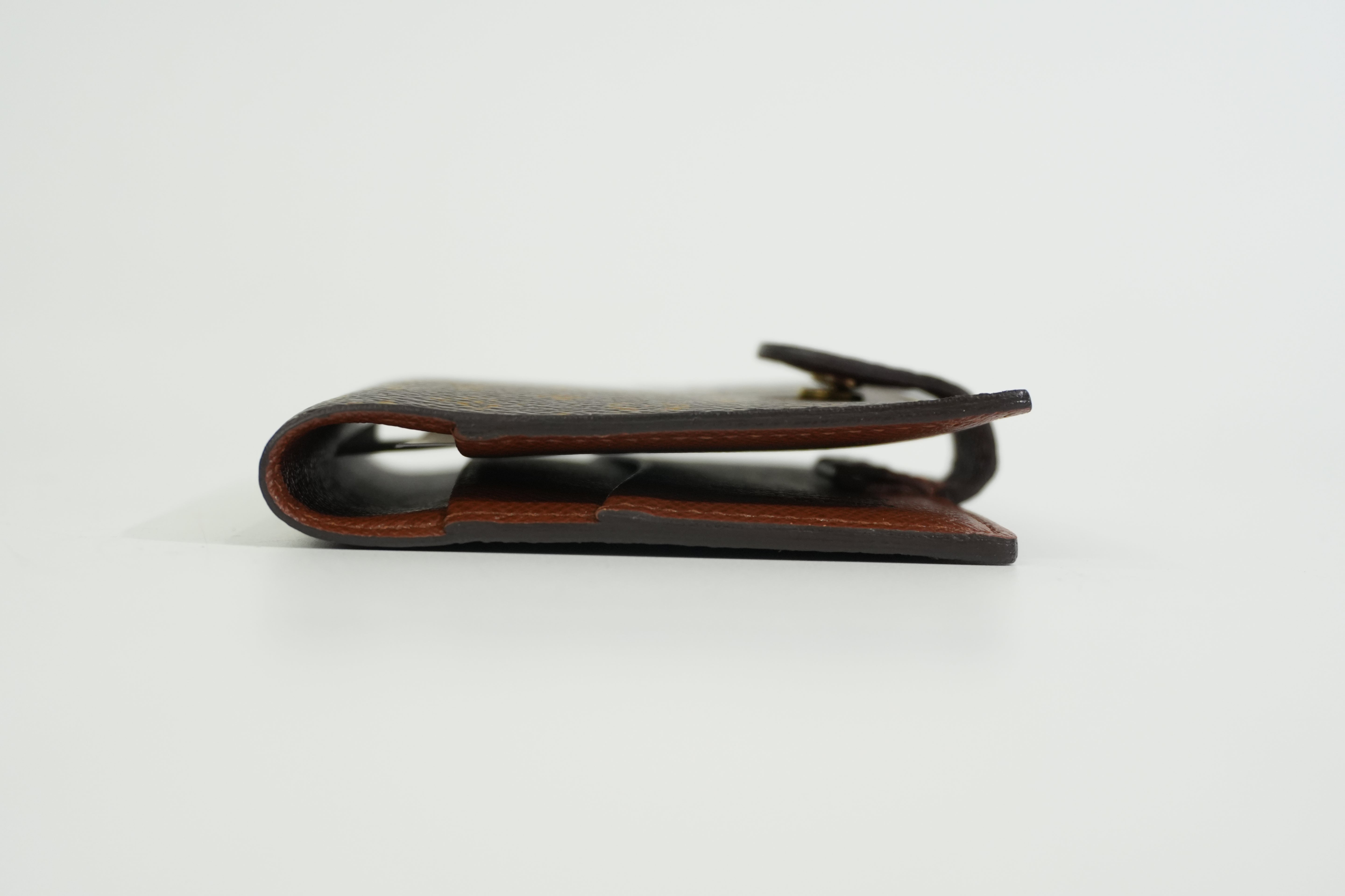 Pre-owned Louis Vuitton Monogram Agenda Card Case