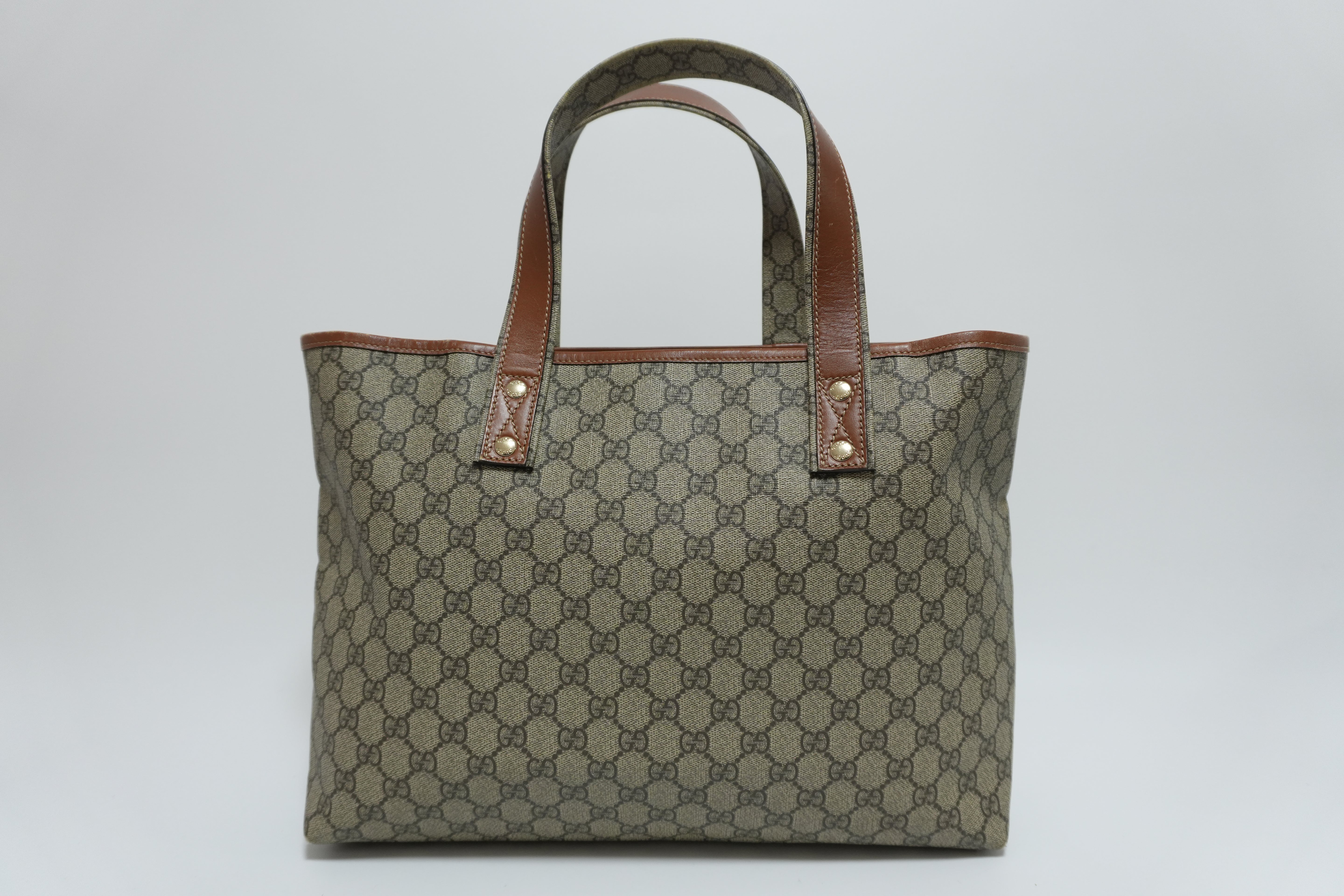 Gucci Small Loop Sheryline Tote Bag Canvas Used