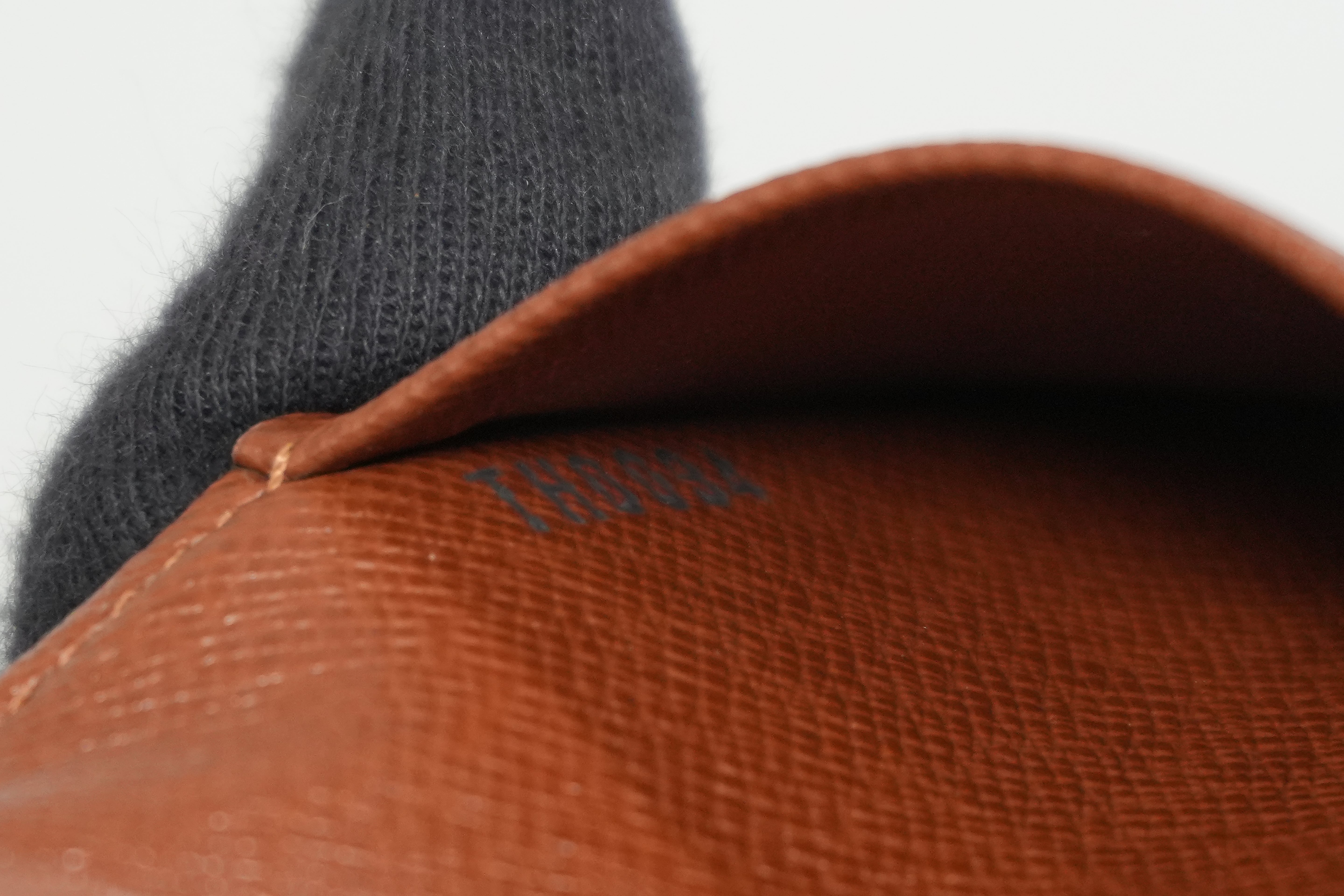 Pre-owned Louis Vuitton Monogram Agenda Card Case