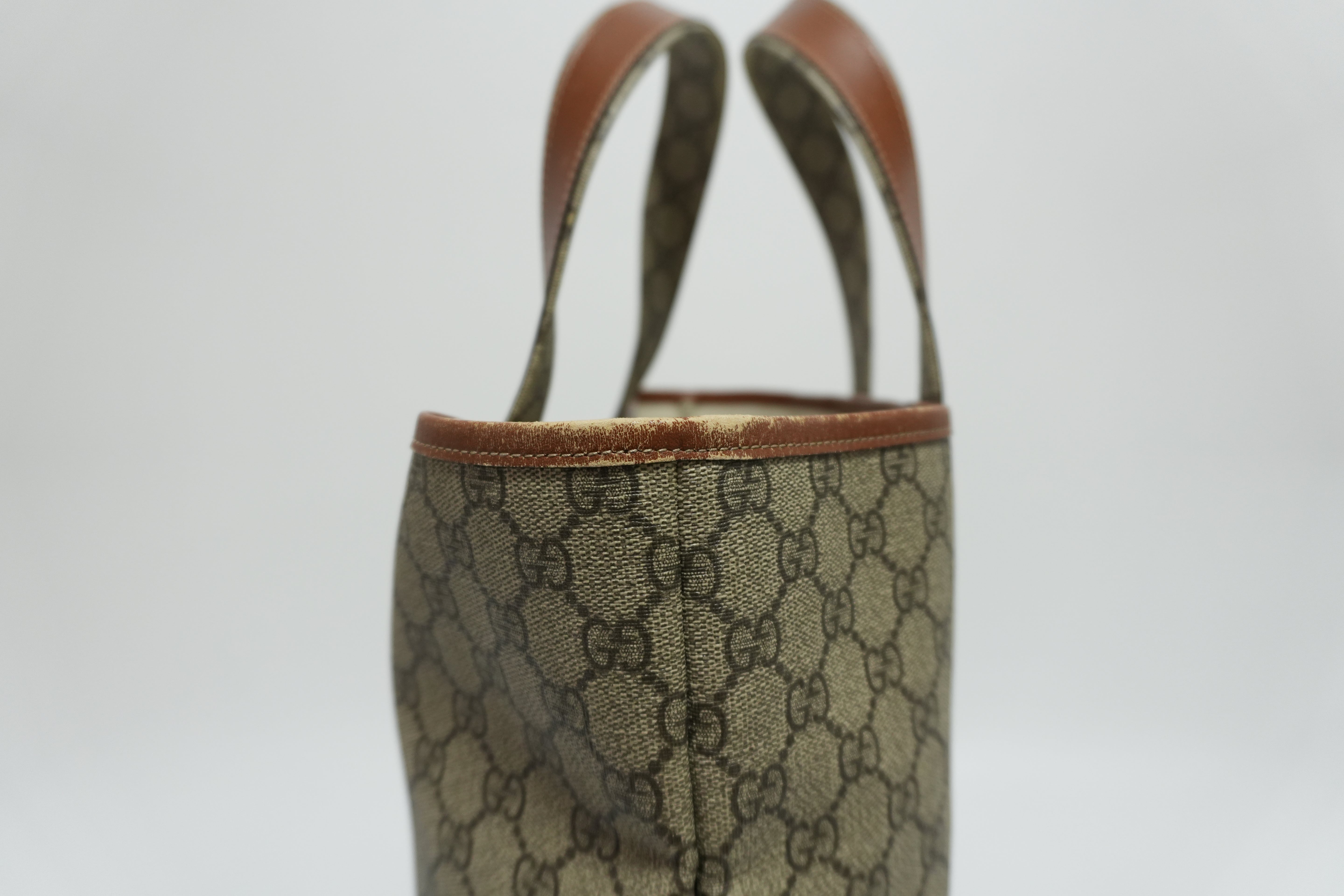 Gucci Small Loop Sheryline Tote Bag Canvas Used