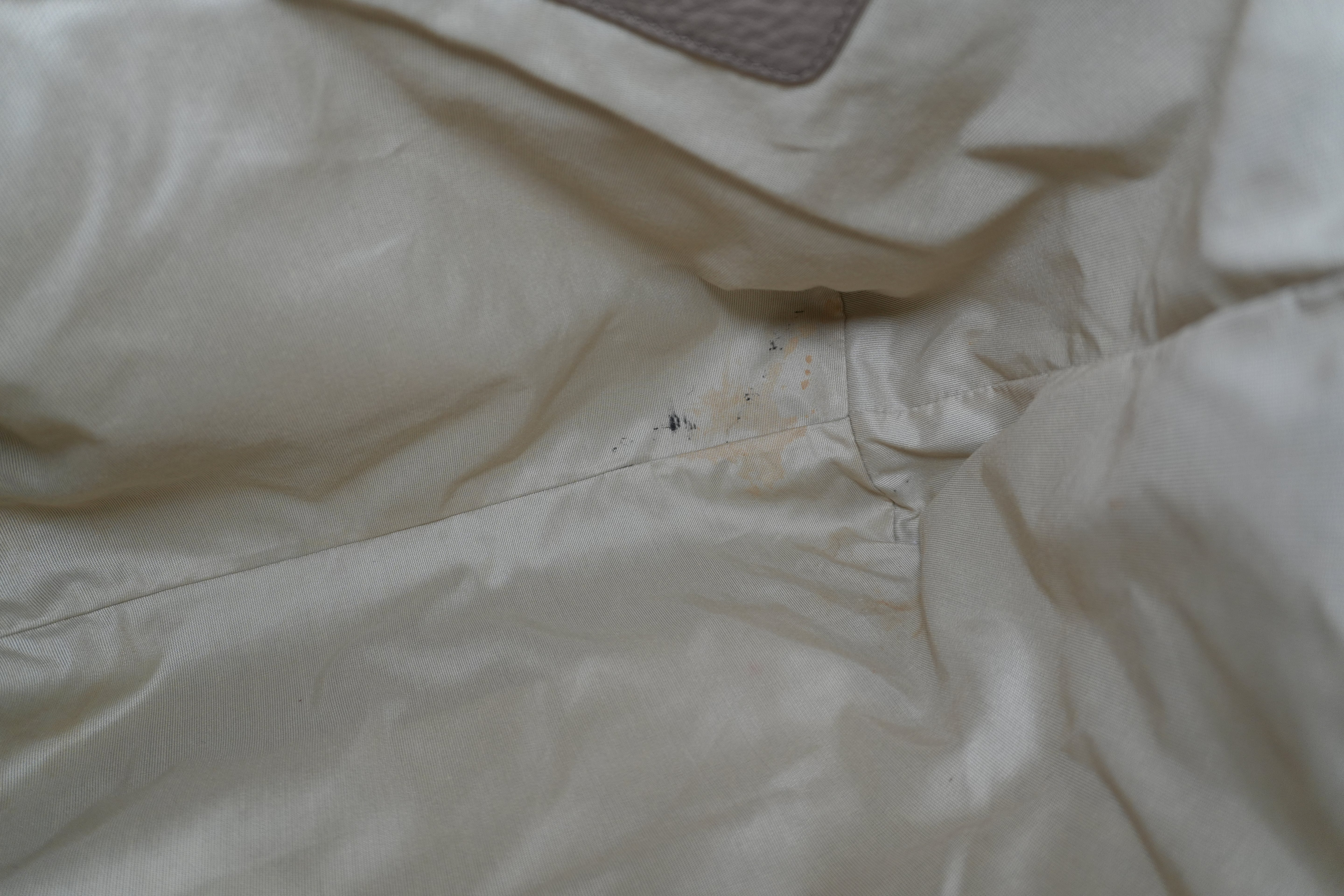 Pre-owned Miumiu Tote Bag Leather Beige