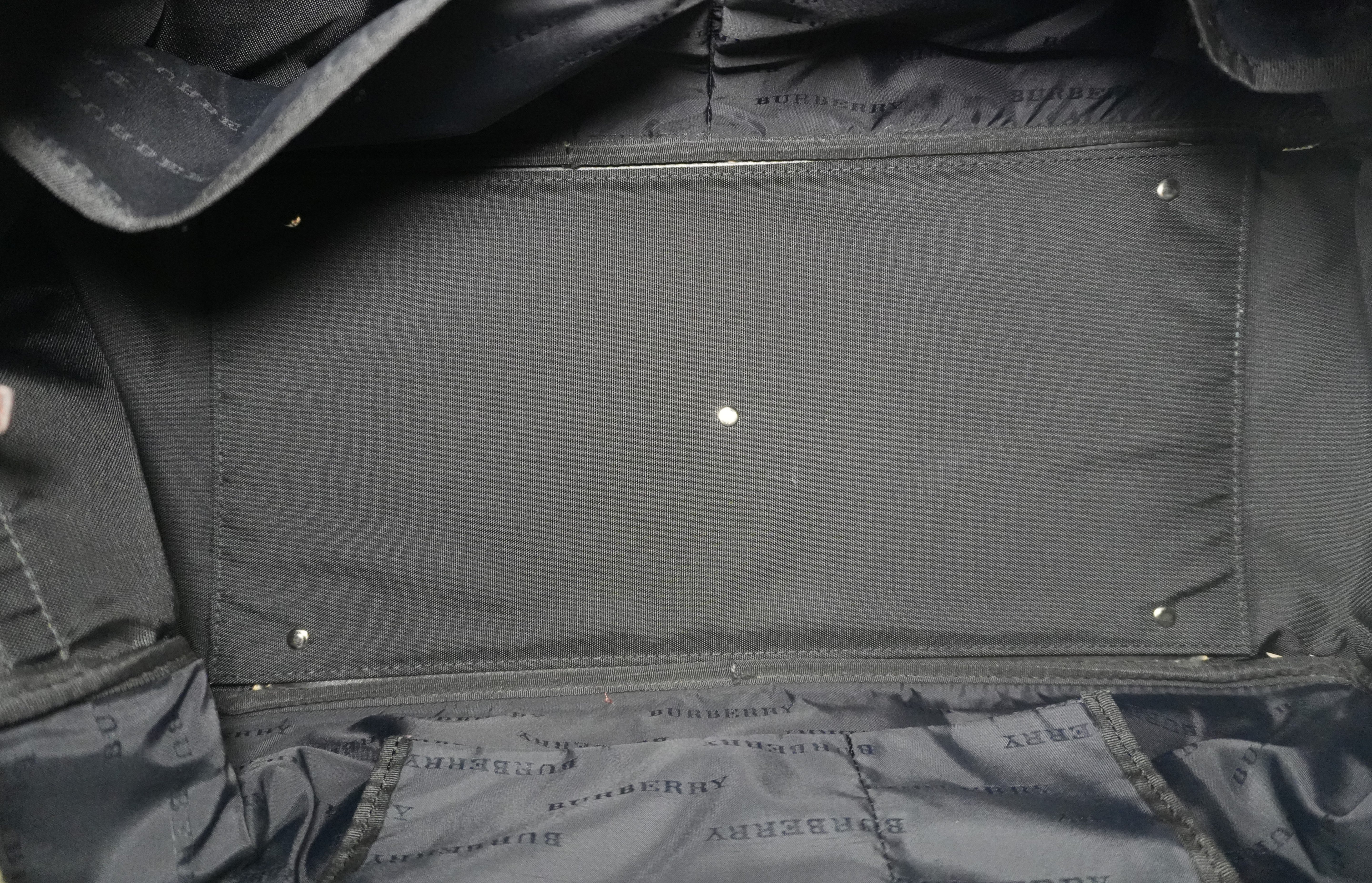 Burberry Two Way Boston Bag Brown Used