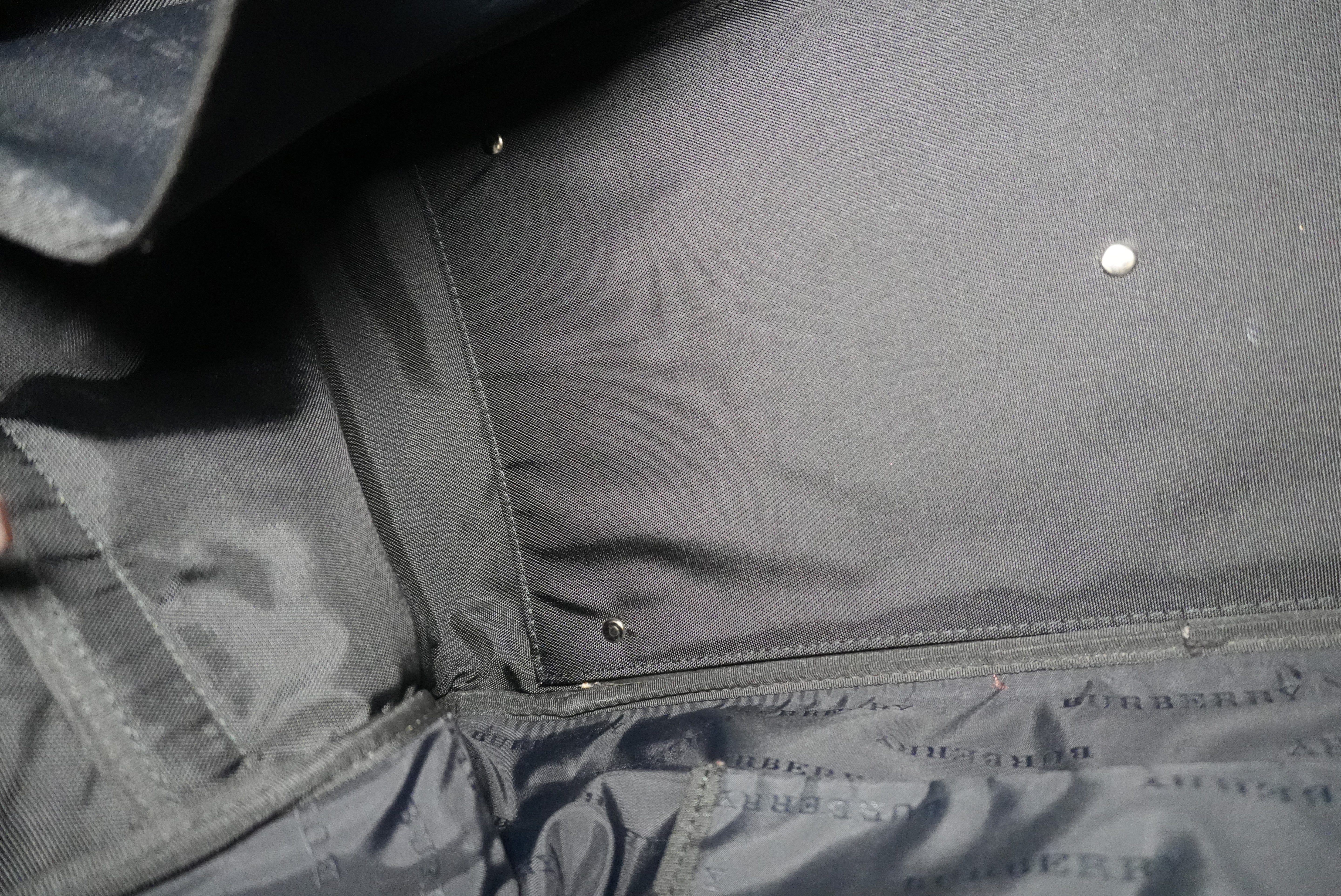 Burberry Two Way Boston Bag Brown Used