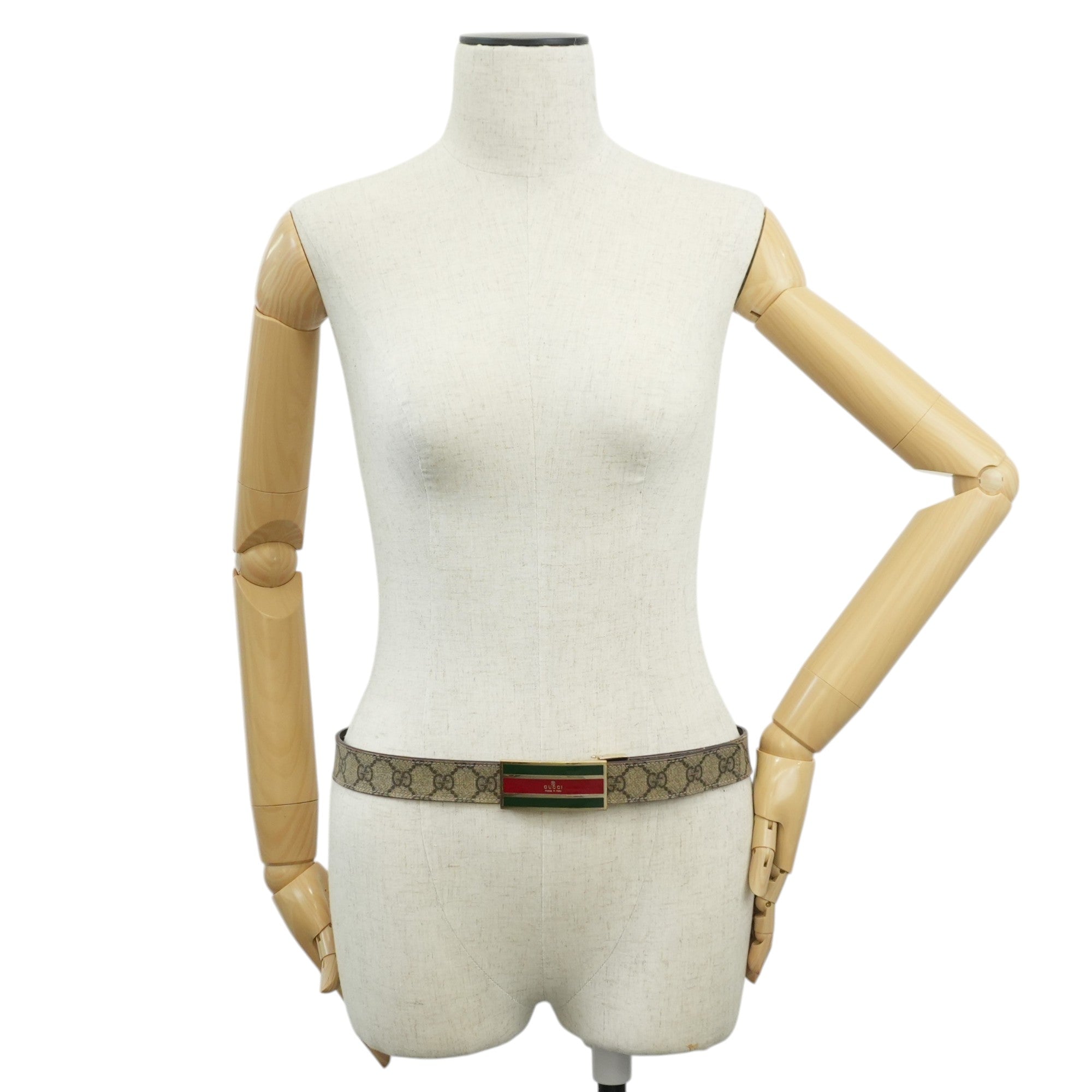 Gucci Belt Size 85 Canvas Sheryline Used