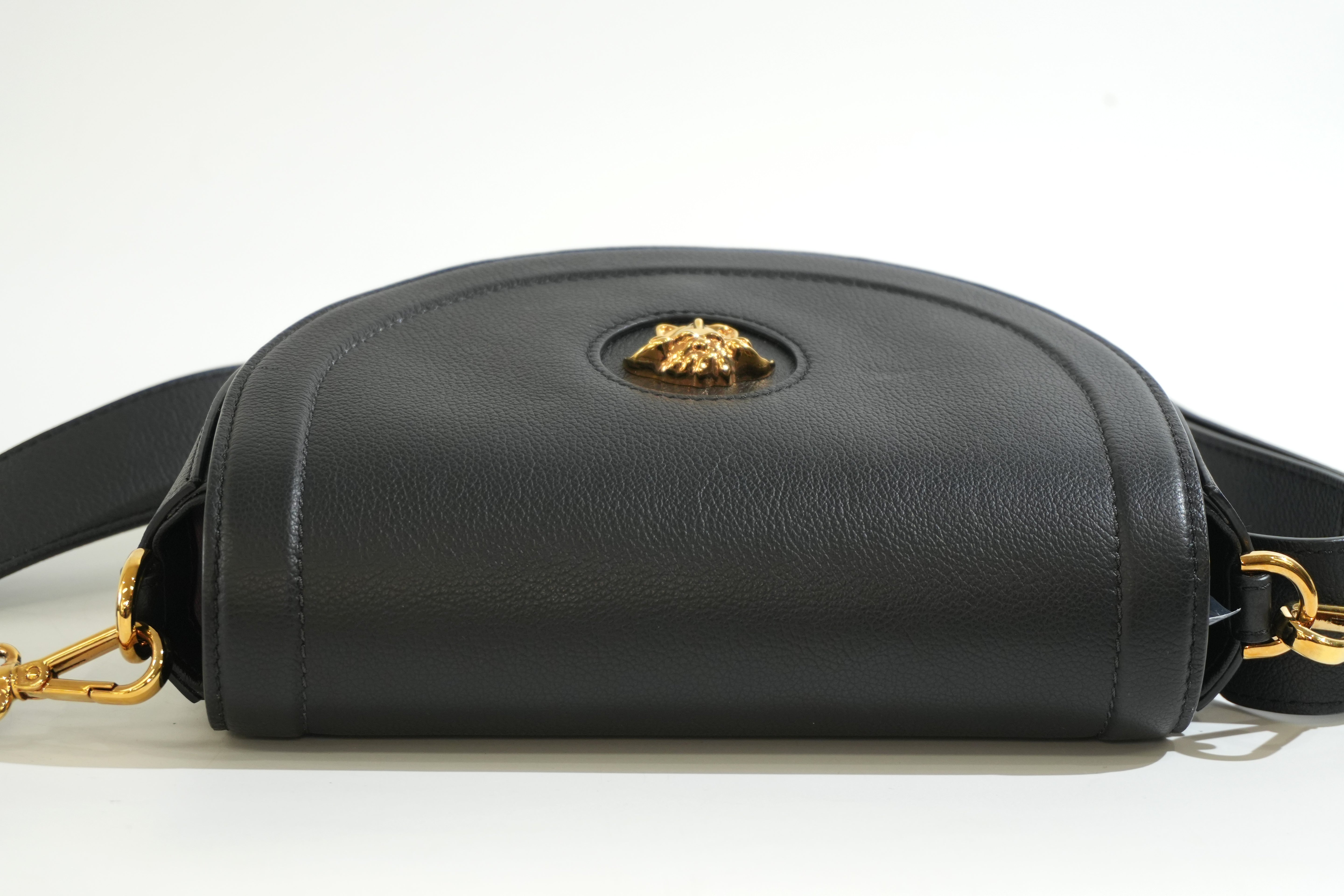 Pre-owned Versace Crossbody Bag Black