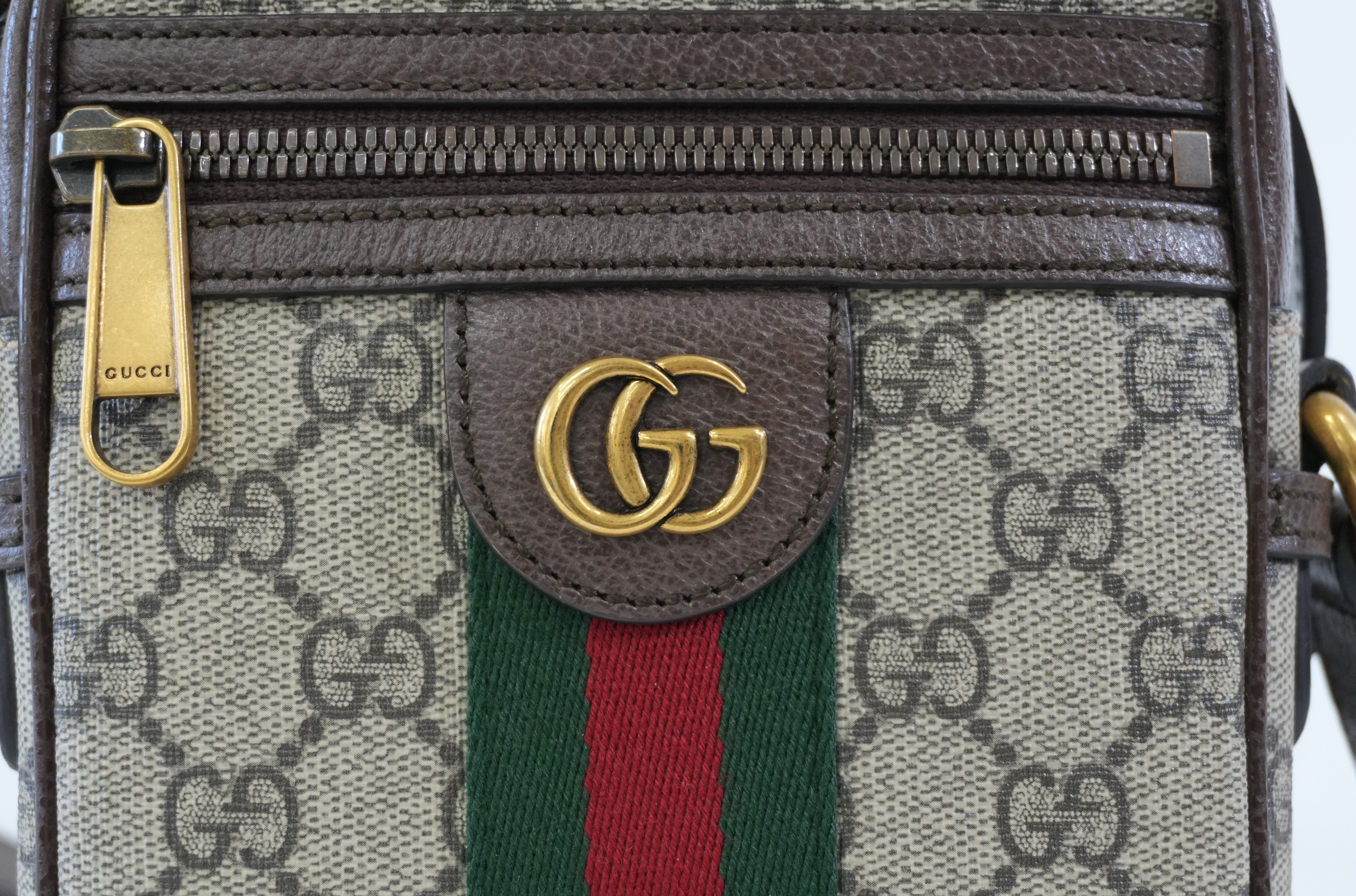 Pre-owned Gucci Ophidia Shoulder Bag
